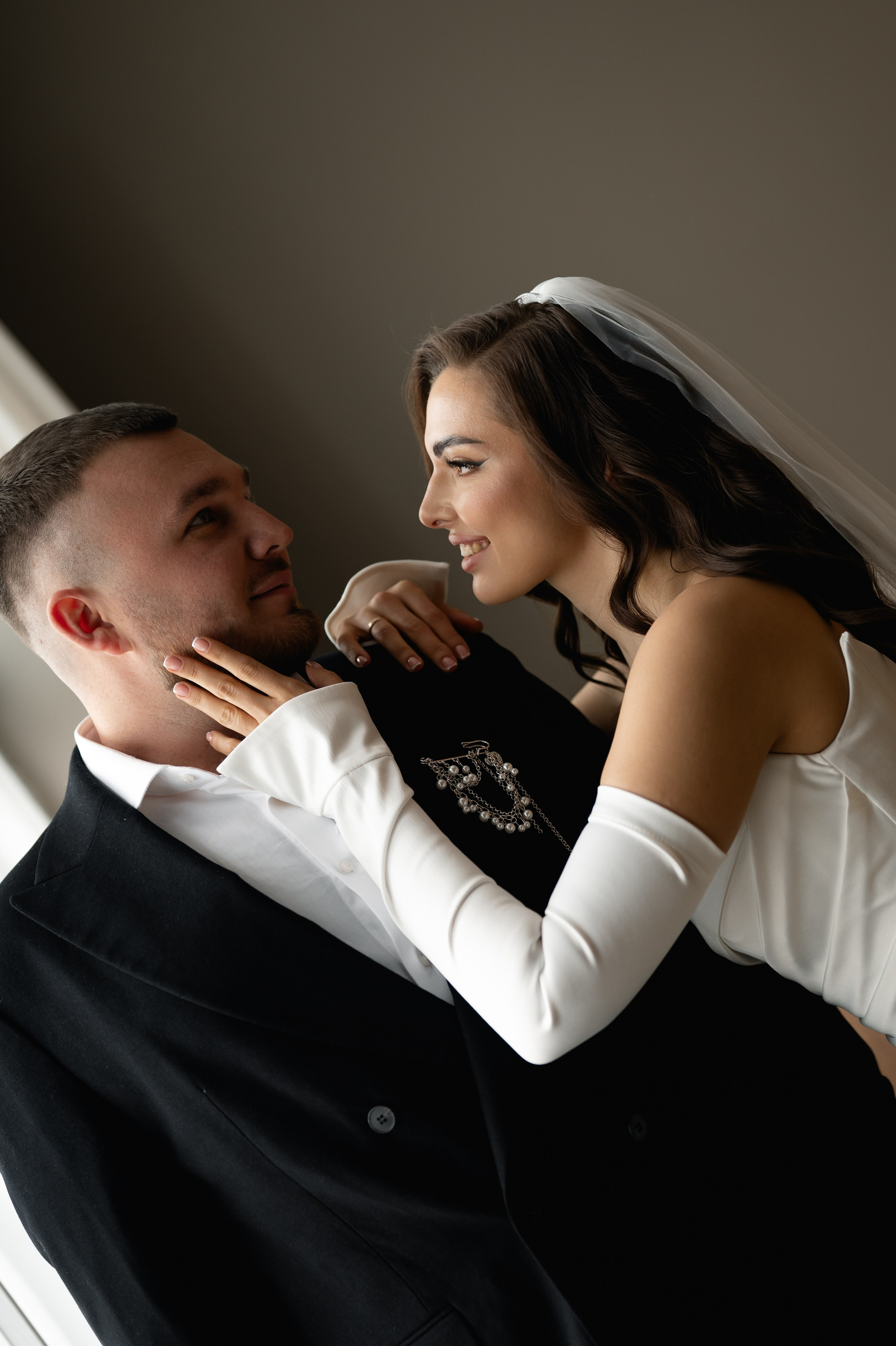 Свадебная фотосессия в студии. Свадебный и семейный фотограф в Краснодаре Алина Мельник