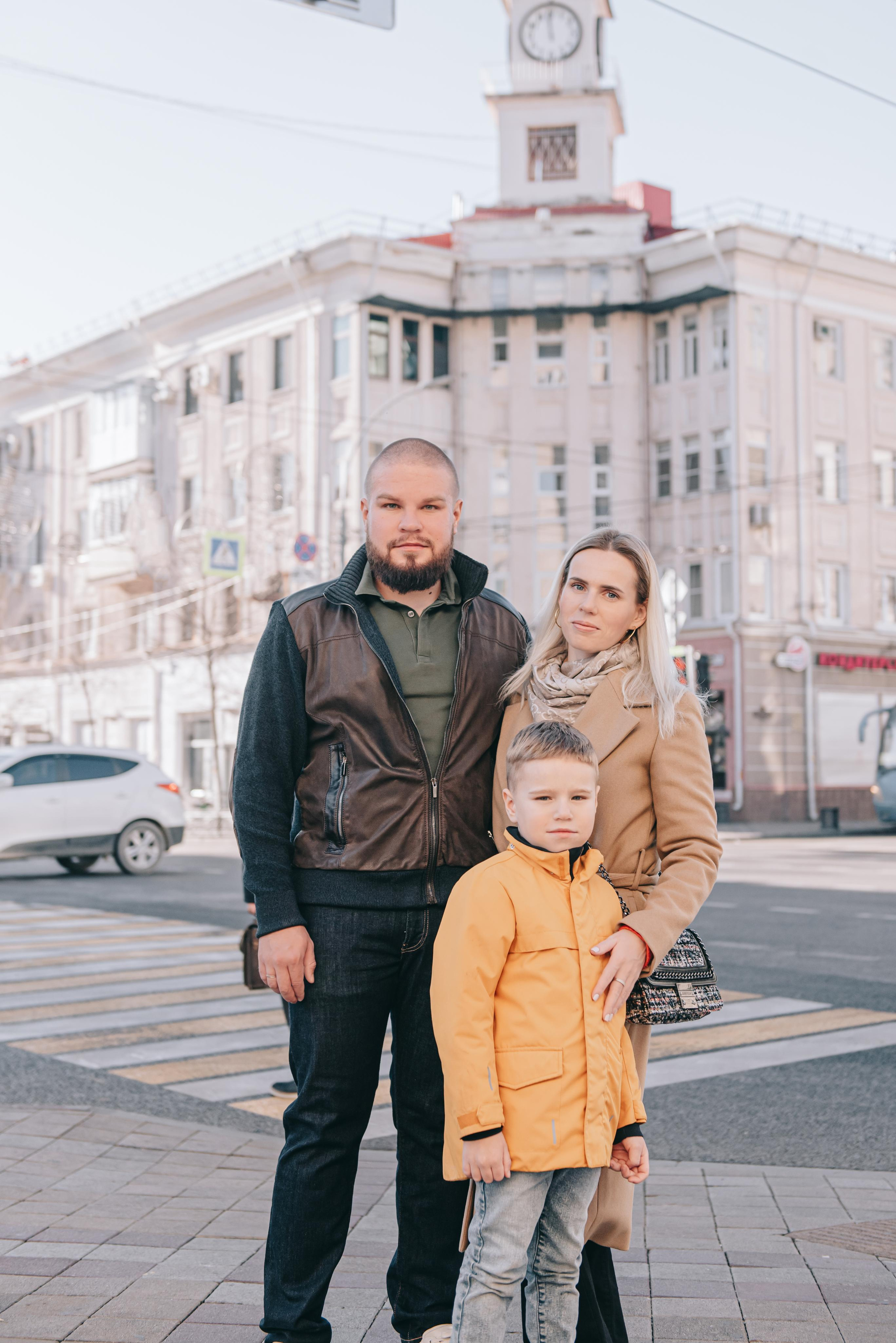 Семейная новогодняя фотосъемка Рябовых. Фотограф в Краснодаре Зеленкина Дарья