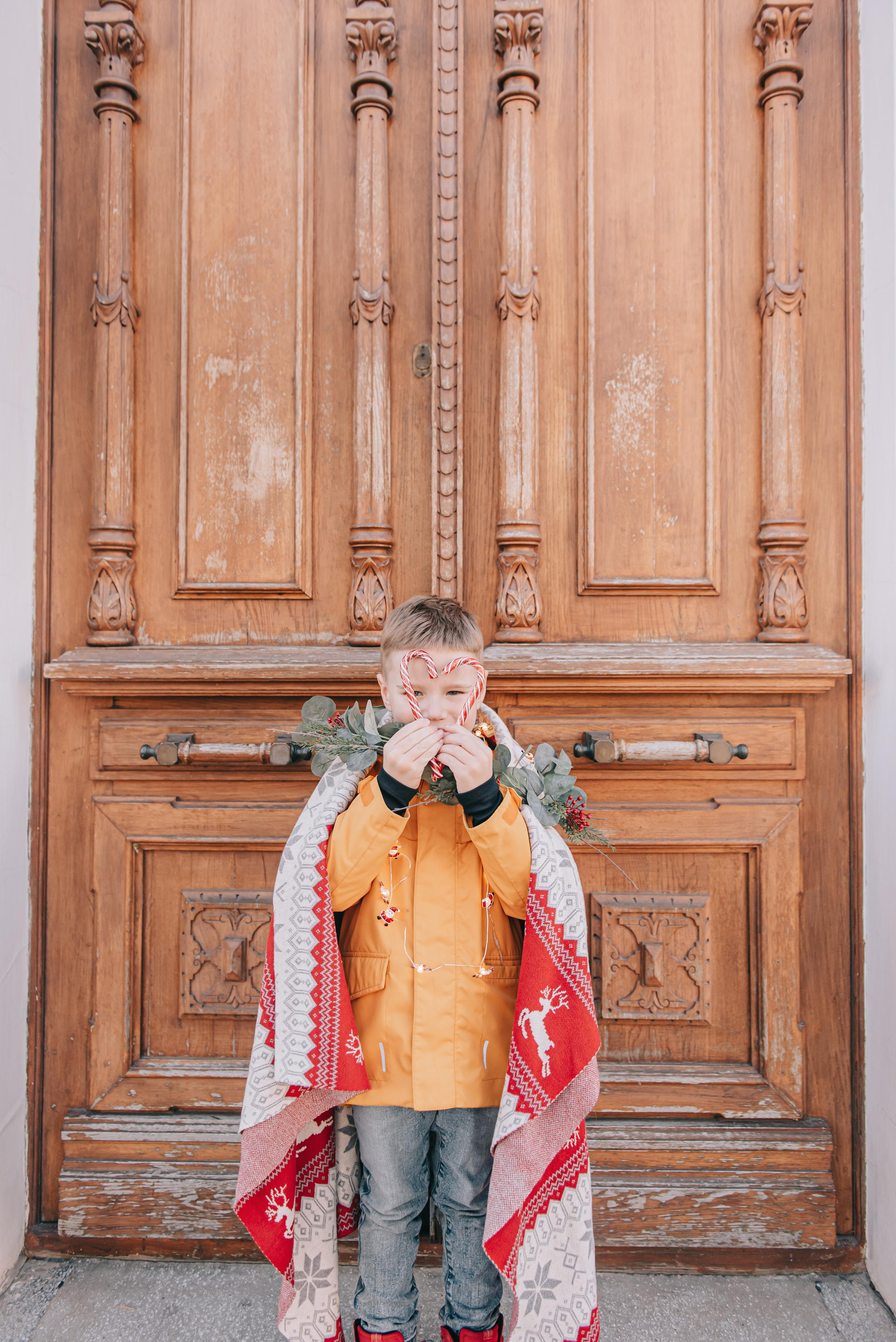 Семейная новогодняя фотосъемка Рябовых. Фотограф в Краснодаре Зеленкина Дарья