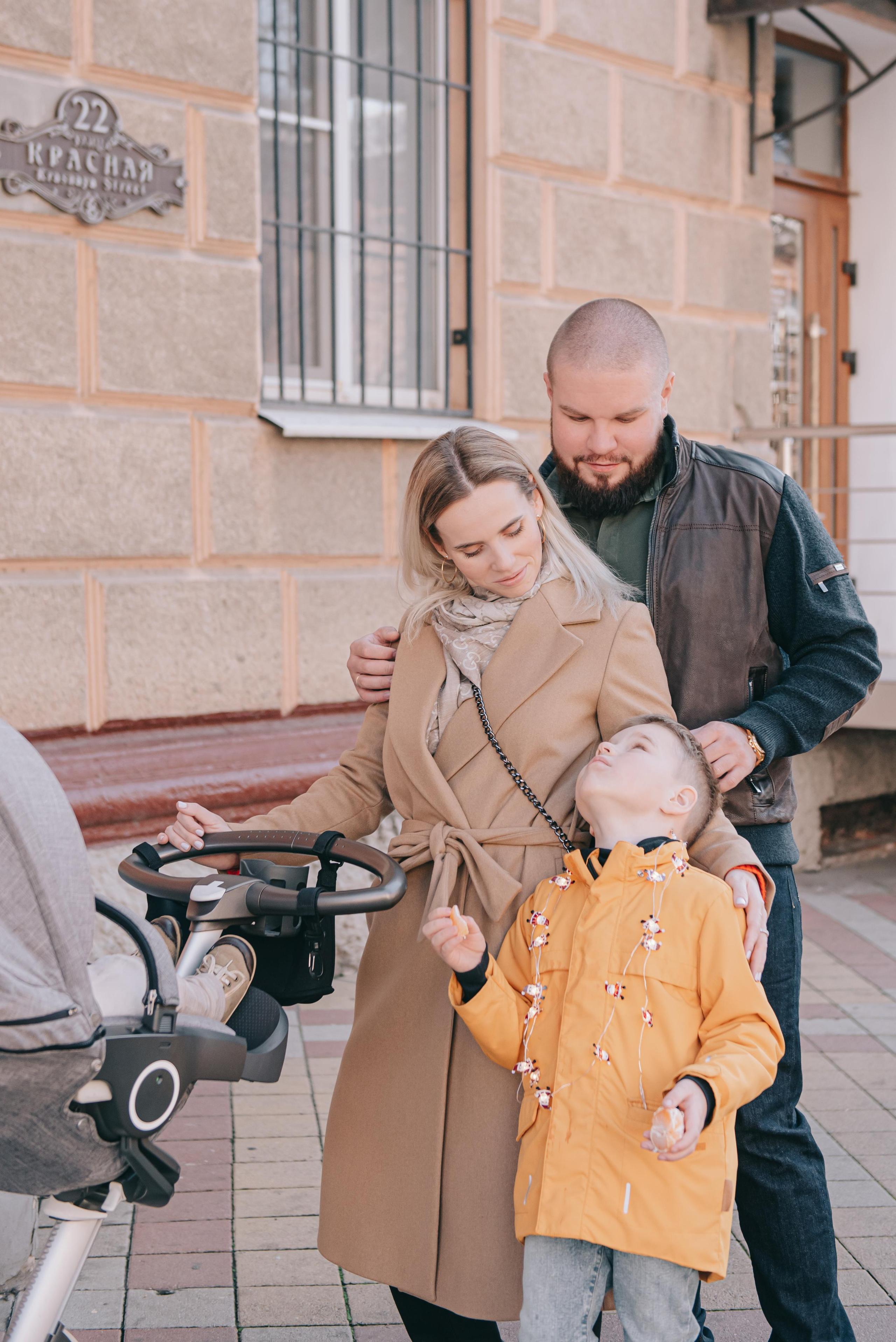 Семейная новогодняя фотосъемка Рябовых. Фотограф в Краснодаре Зеленкина Дарья