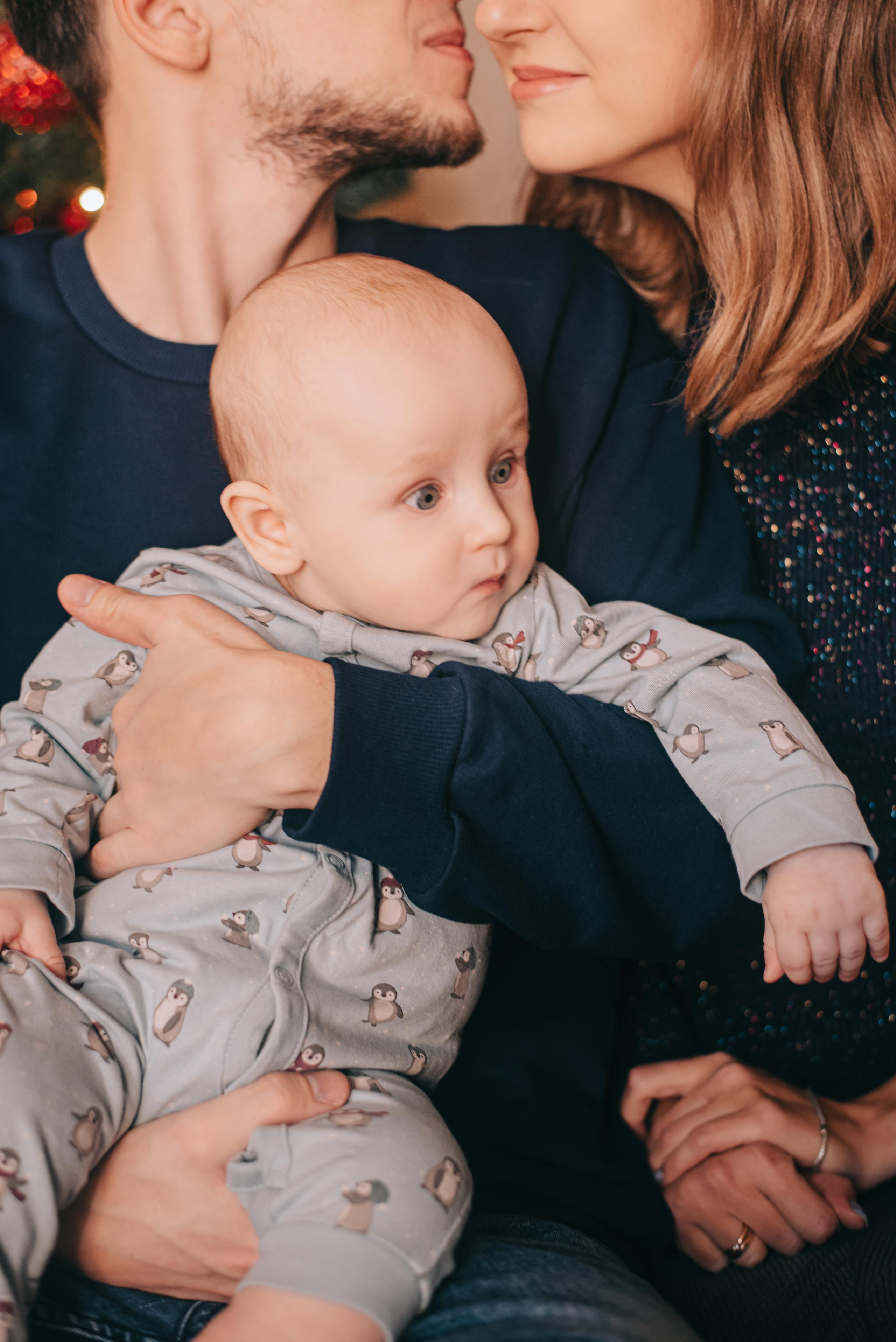 Семейная новогодняя фотосъемка Васильевых. Фотограф в Краснодаре Зеленкина Дарья