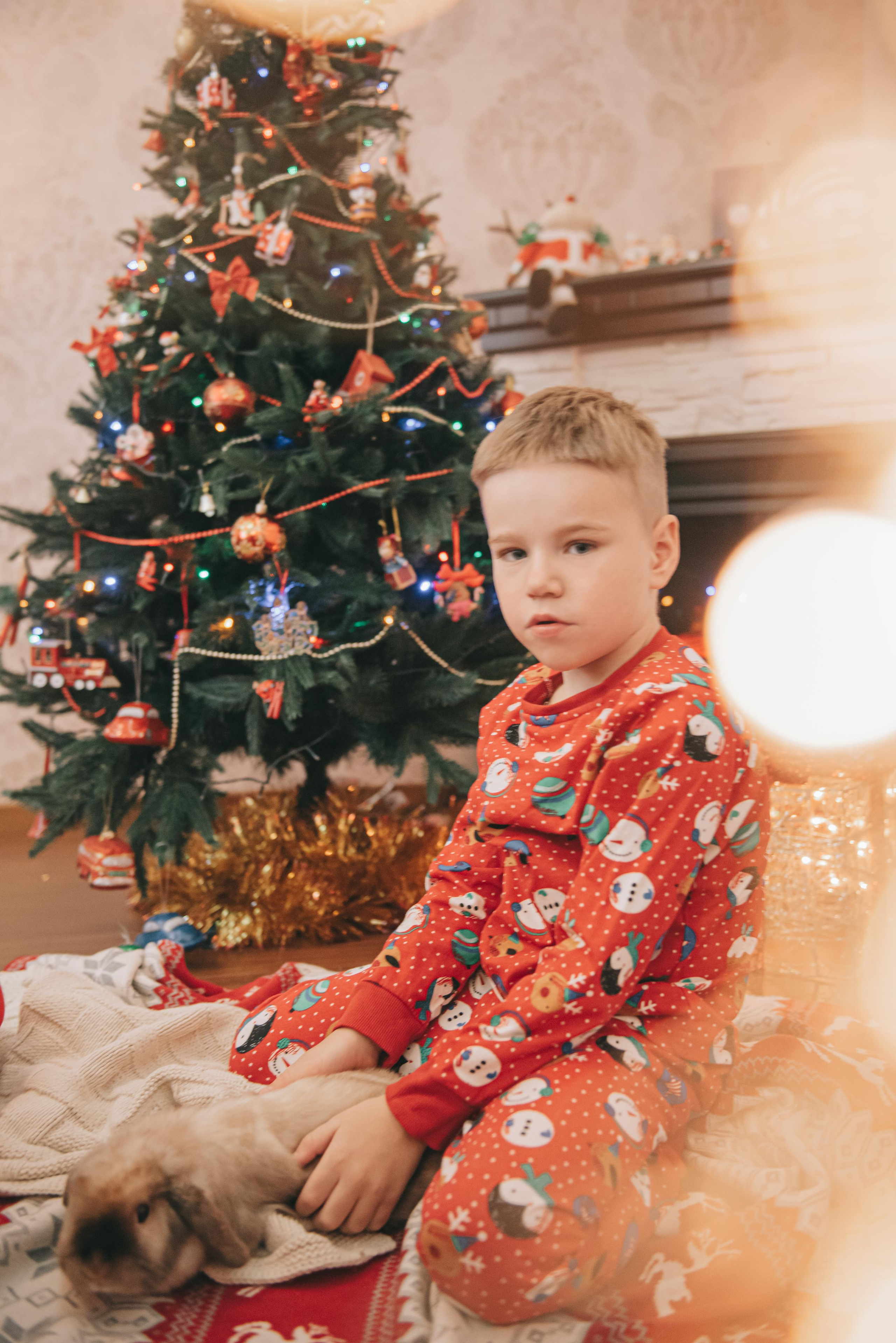 Семейная новогодняя фотосъемка Рябовых. Фотограф в Краснодаре Зеленкина Дарья