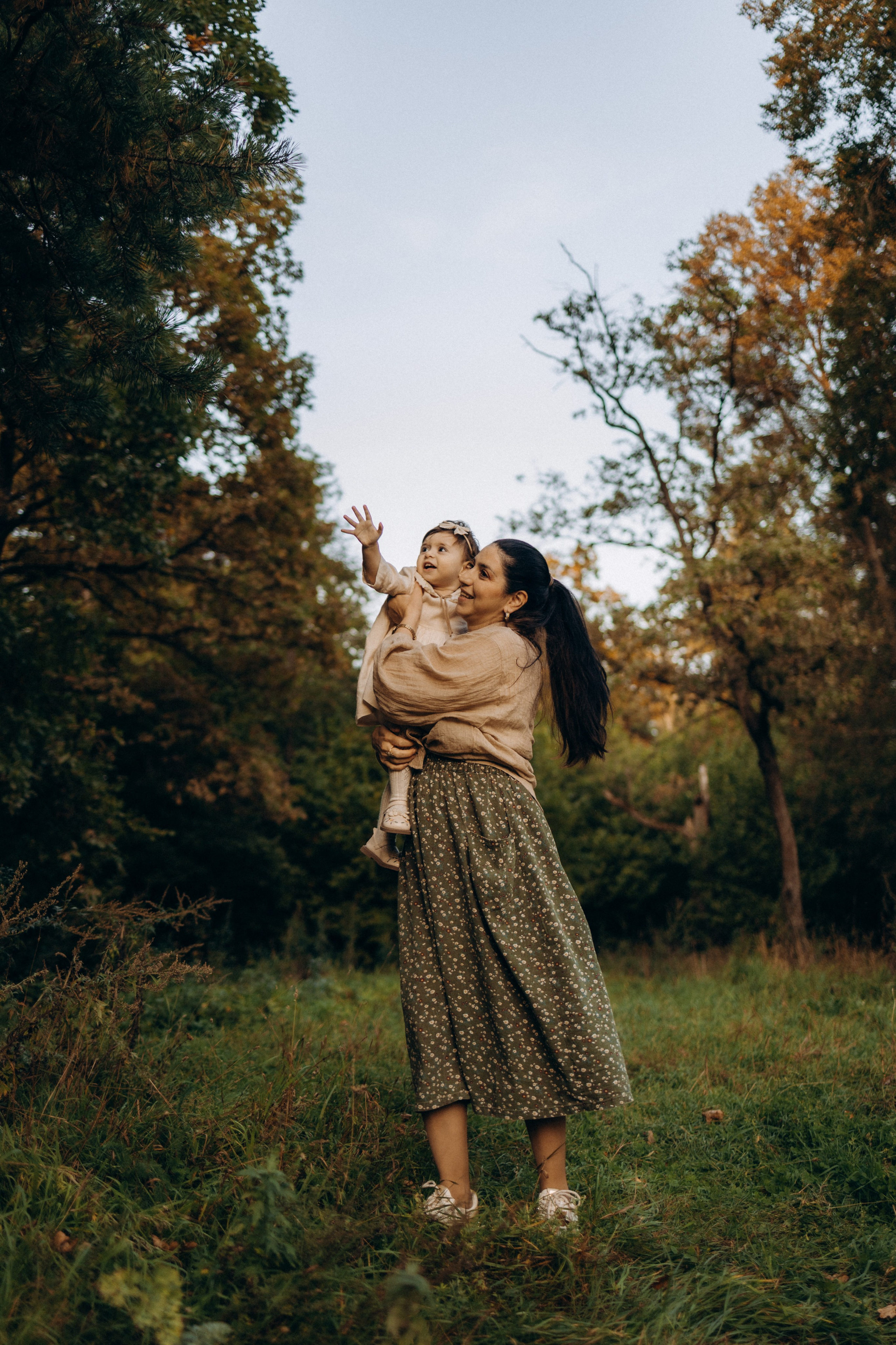 Мама и доченька (14.09.2025 г.) г. Жуков (Калужская обл.). Надежда Стар семейный и церковный фотограф в Жукове и Калужской области