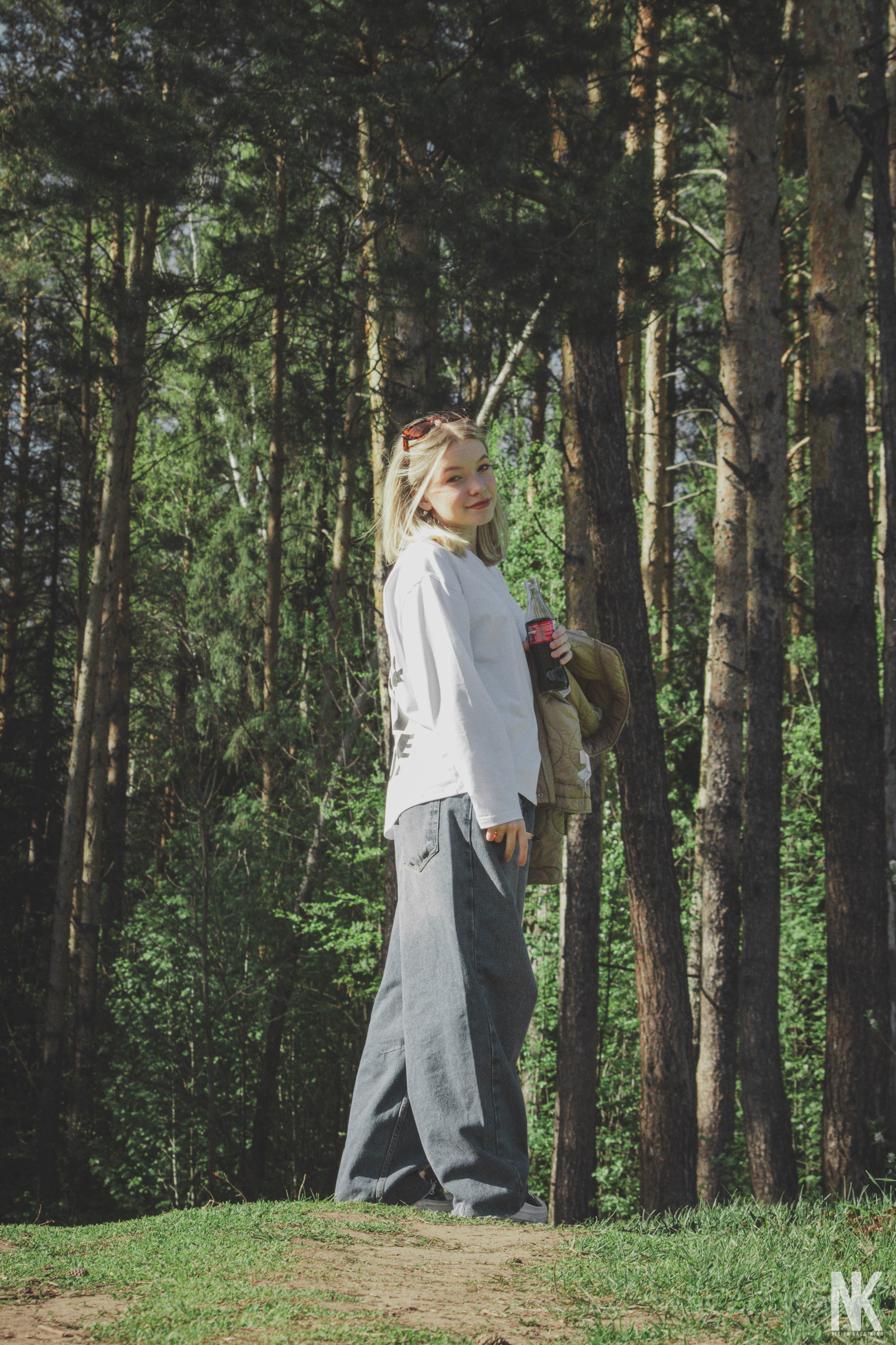Саша. Фотосессия в лесу. Касаткин Никита. Фотограф