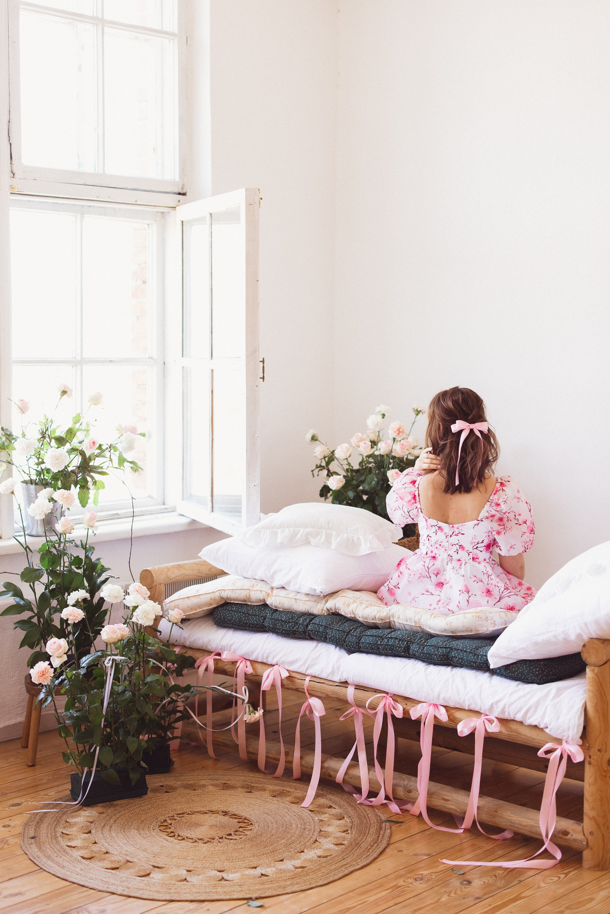 Фотосессия с живыми цветами в фотостудии г. Краснодар. Семейный и детский фотограф в Краснодаре Анна Трашкова