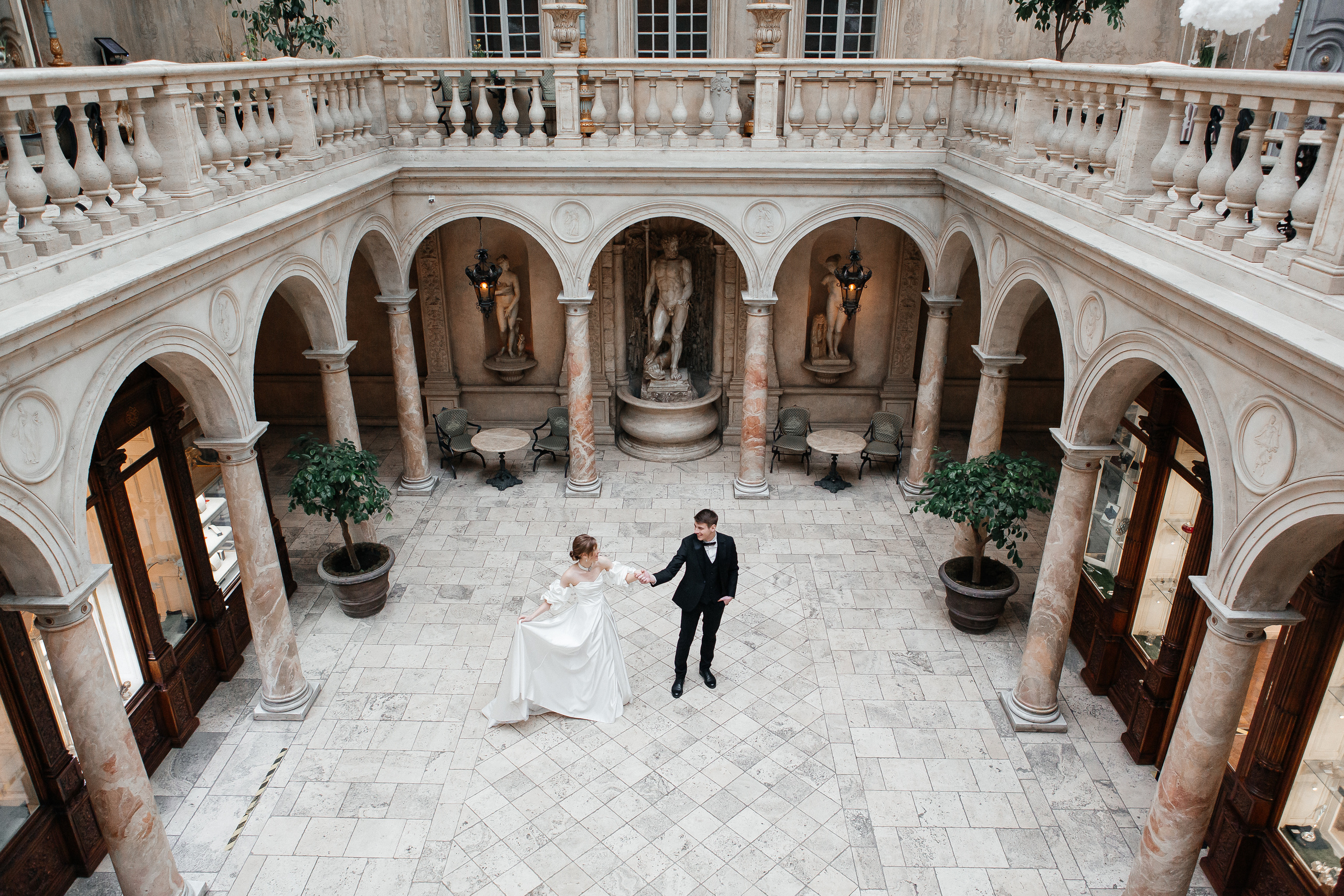 Свадебная фотосессия в Ресторане Турандот