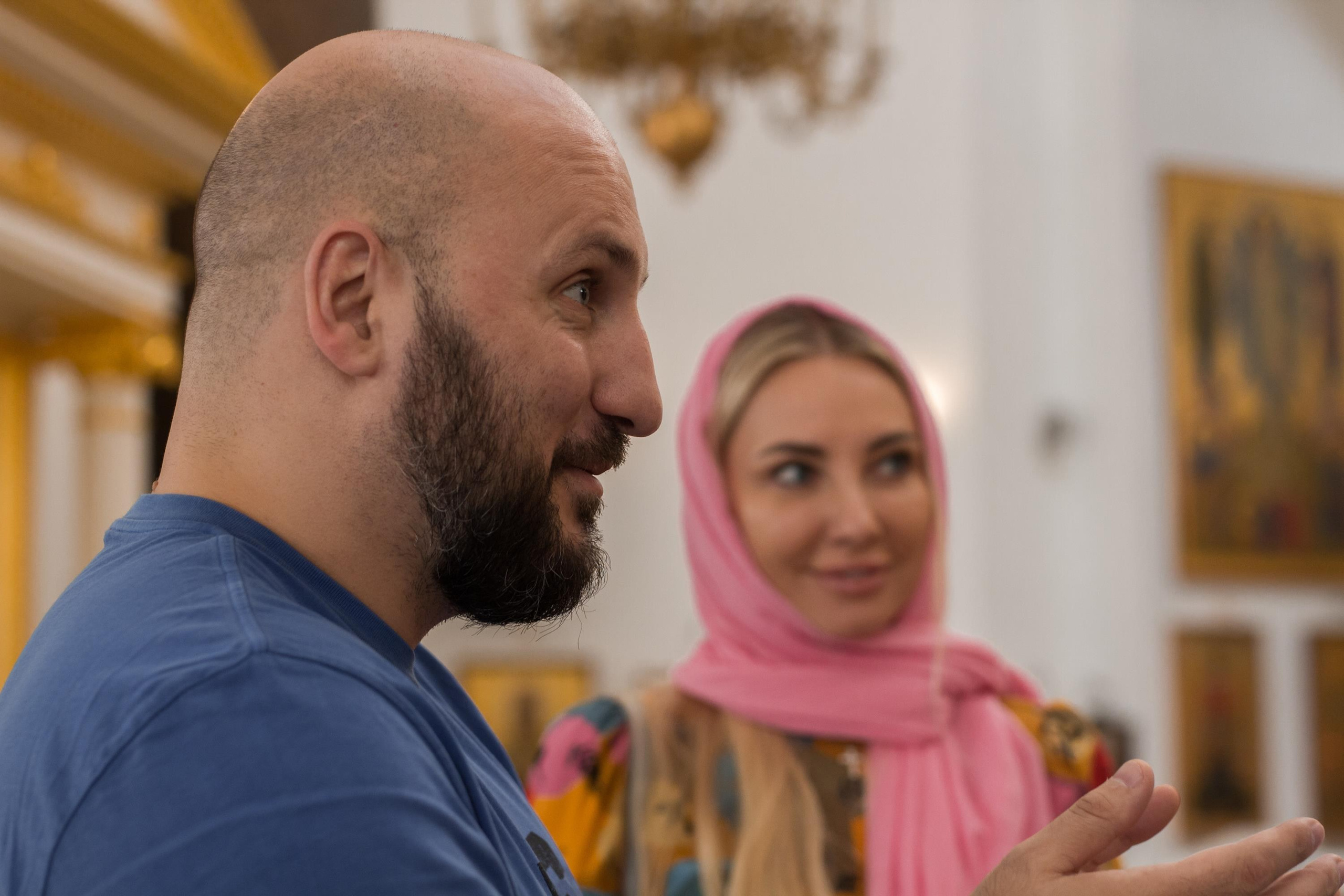 Софийский собор в г. Пушкин, крещение Евы. Контент- фотограф, рилсмейкер в Санкт- Петербурге Елена Грие