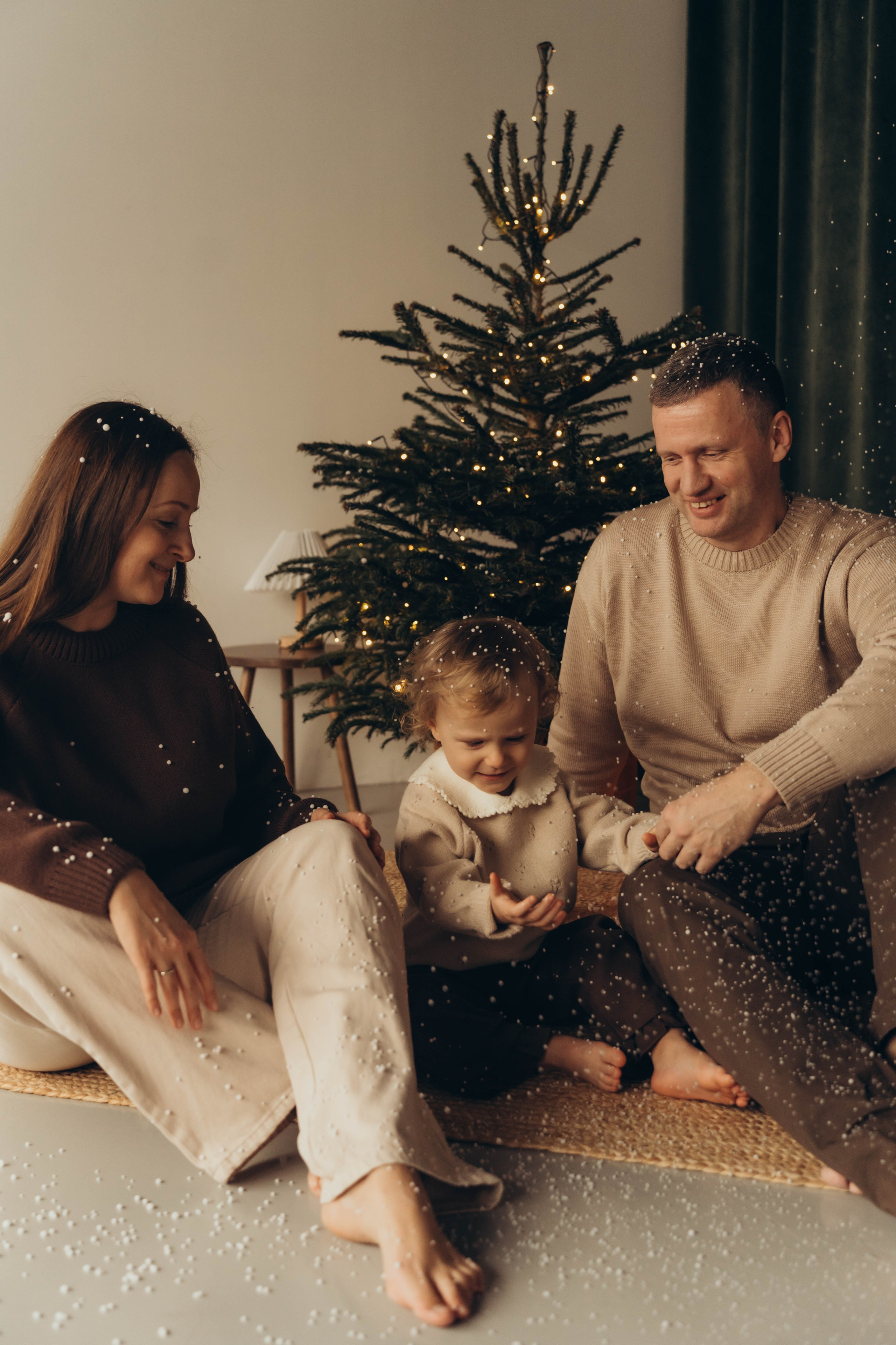 Екатерина, Николай и малышка Аня