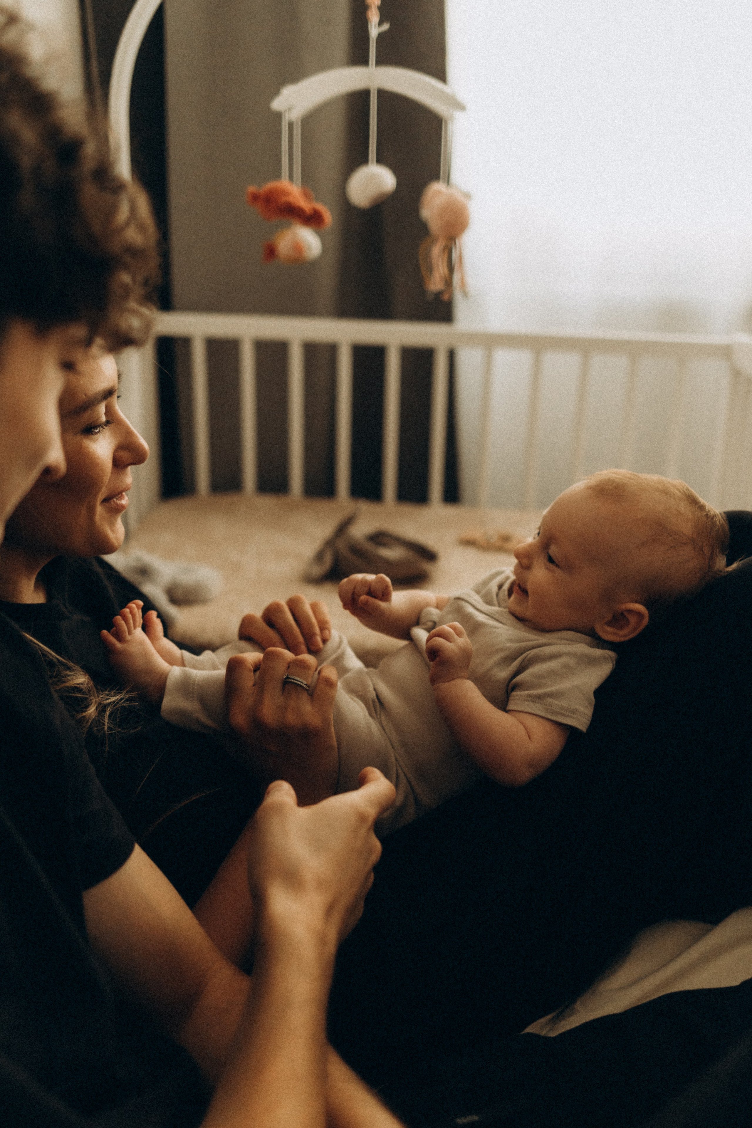 Малышка Полина. Анастасия Кацуба. Фотограф материнства и семейный фотограф. Валенсия