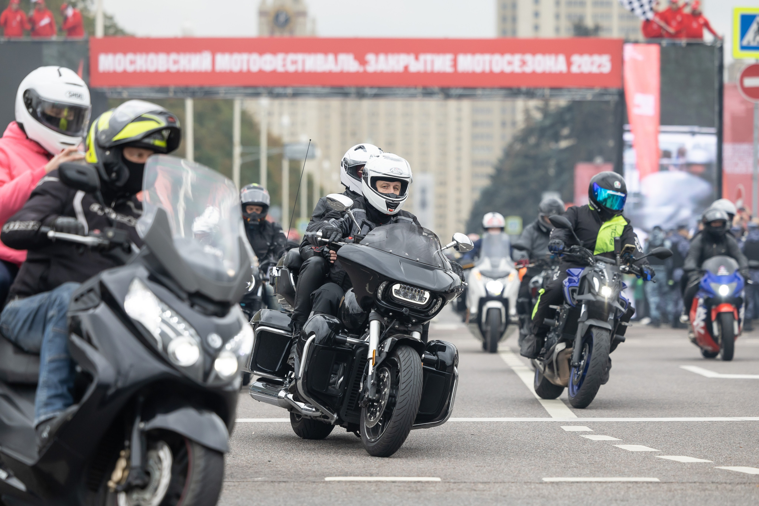 13-й Московский Мотофестиваль. Фотограф Владимир Охрименко