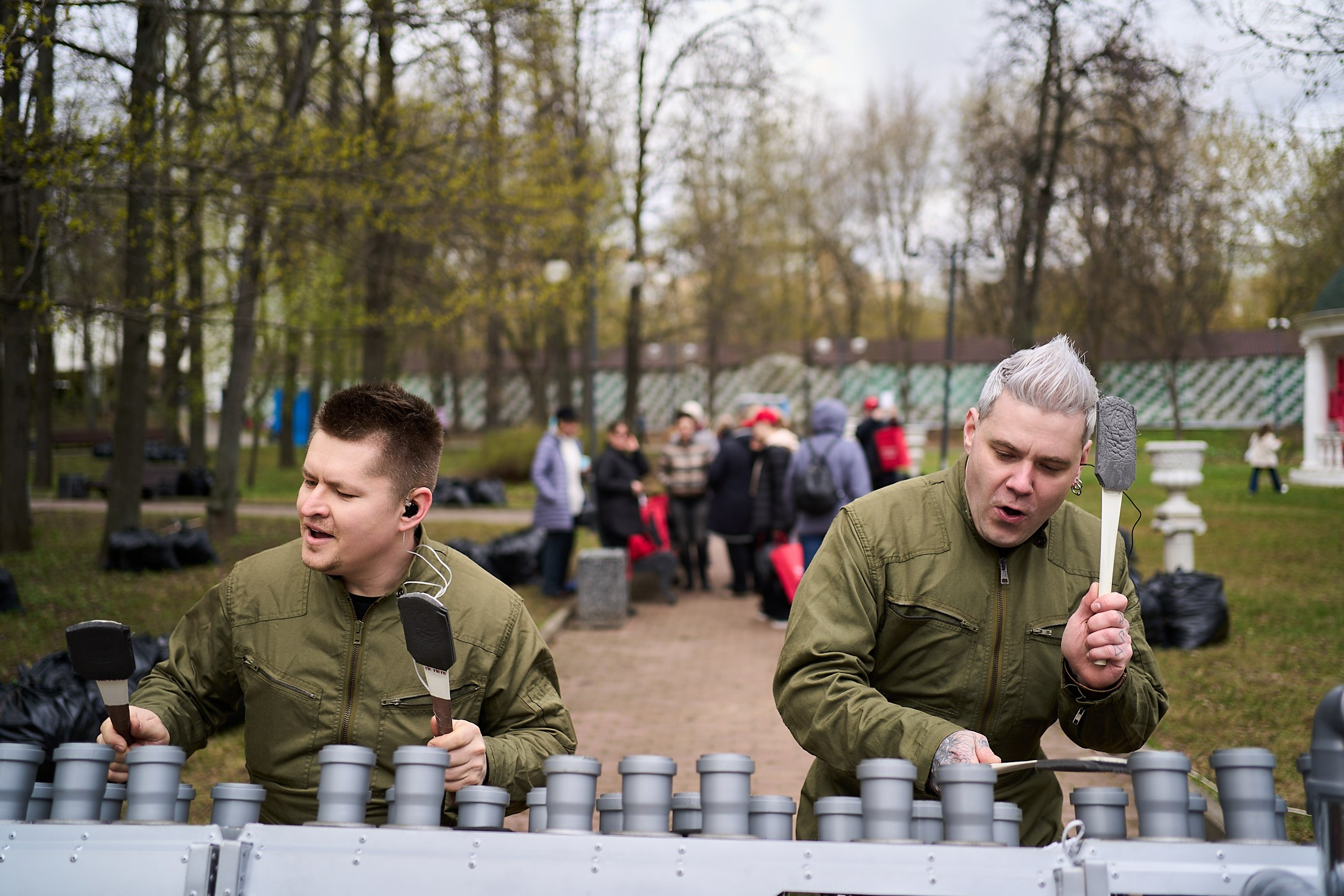 Субботник у Управления делами Мэра и Правительства Москвы. Фотограф и Видеограф в Москве. Олег Корушев