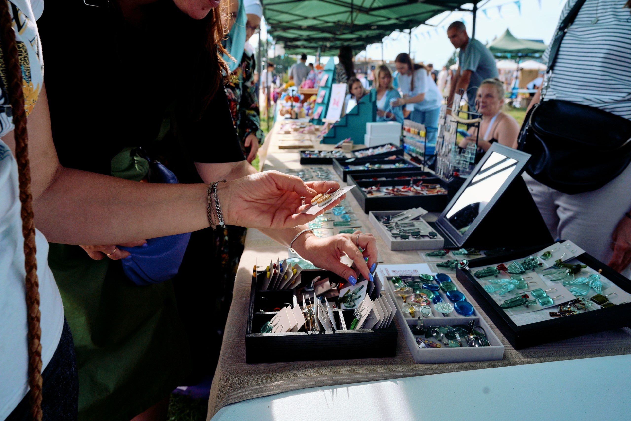 Пляжный маркет 2024, г. Лаишево. Фотограф Казань