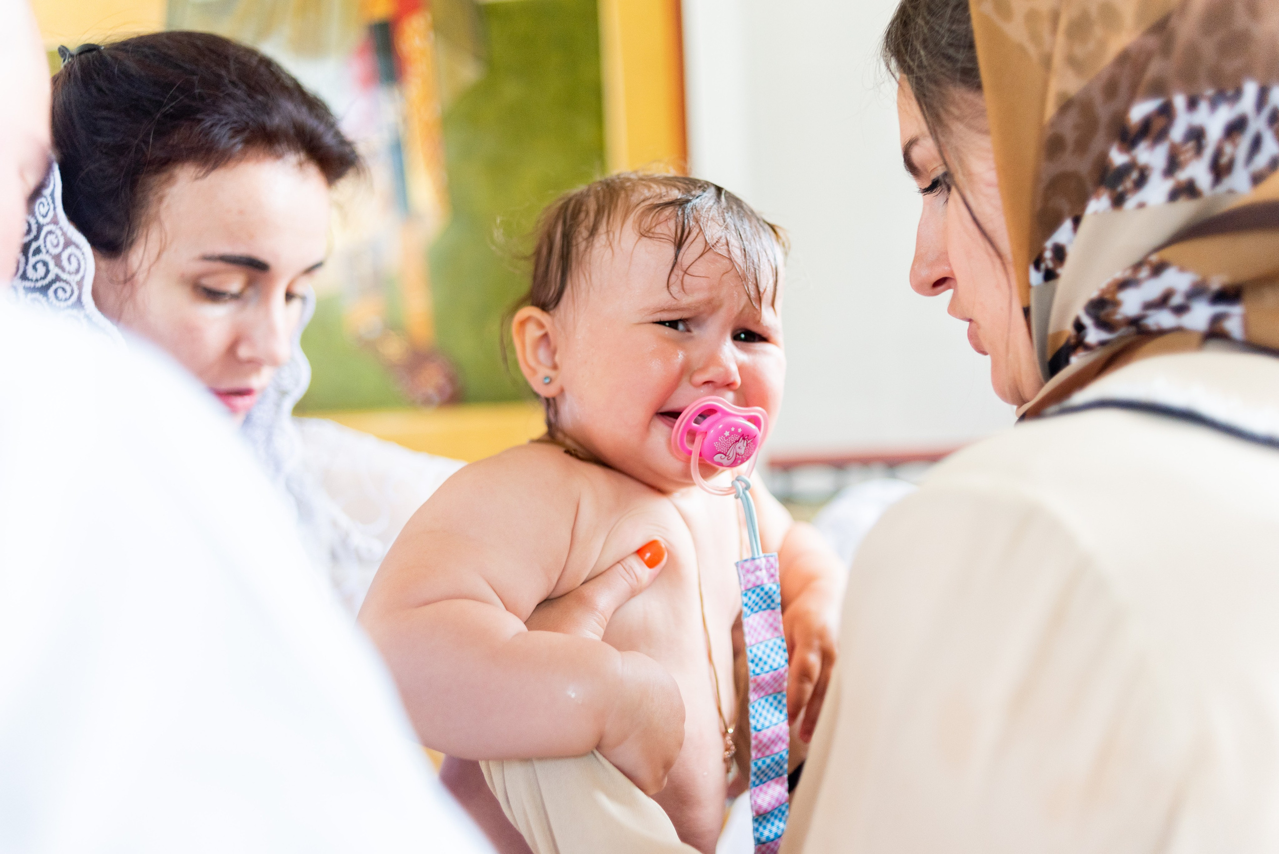 Крещение Ники. Фотограф Юлия Попова