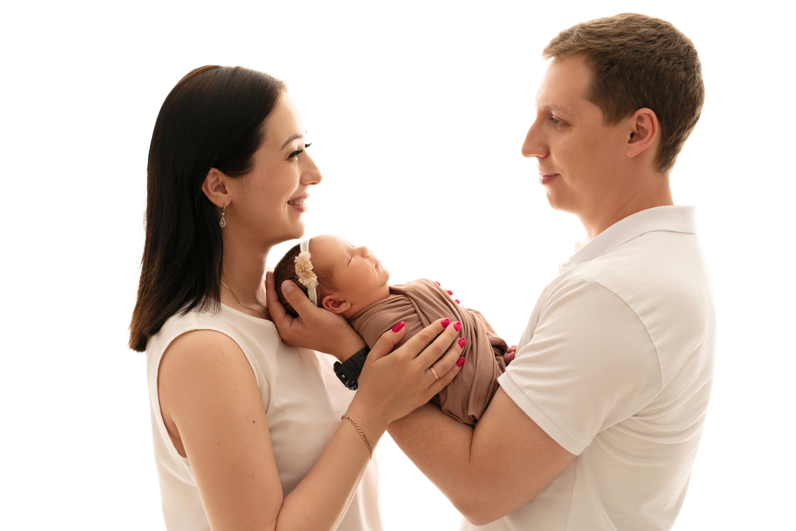 Семейные фотосессии с новорожденными | Трогательные кадры малышей и их близких в Москве и МО. Фотосессия новорожденных в Москве и Московской области | Профессиональный фотограф newborn — Татьяна Иванова