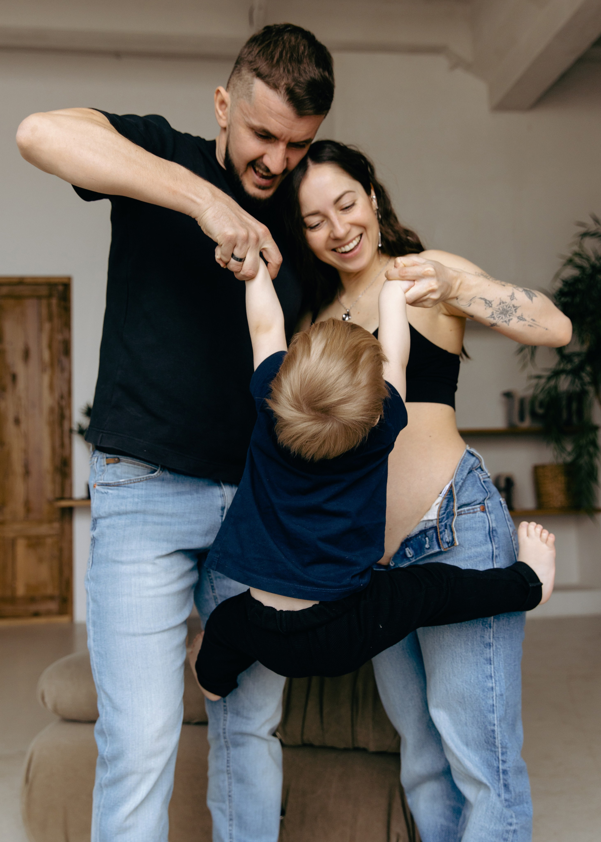 KOLYA+ULYA+MISHA. Аня Нагайцева фотограф в Томске, семьи, портреты, контент