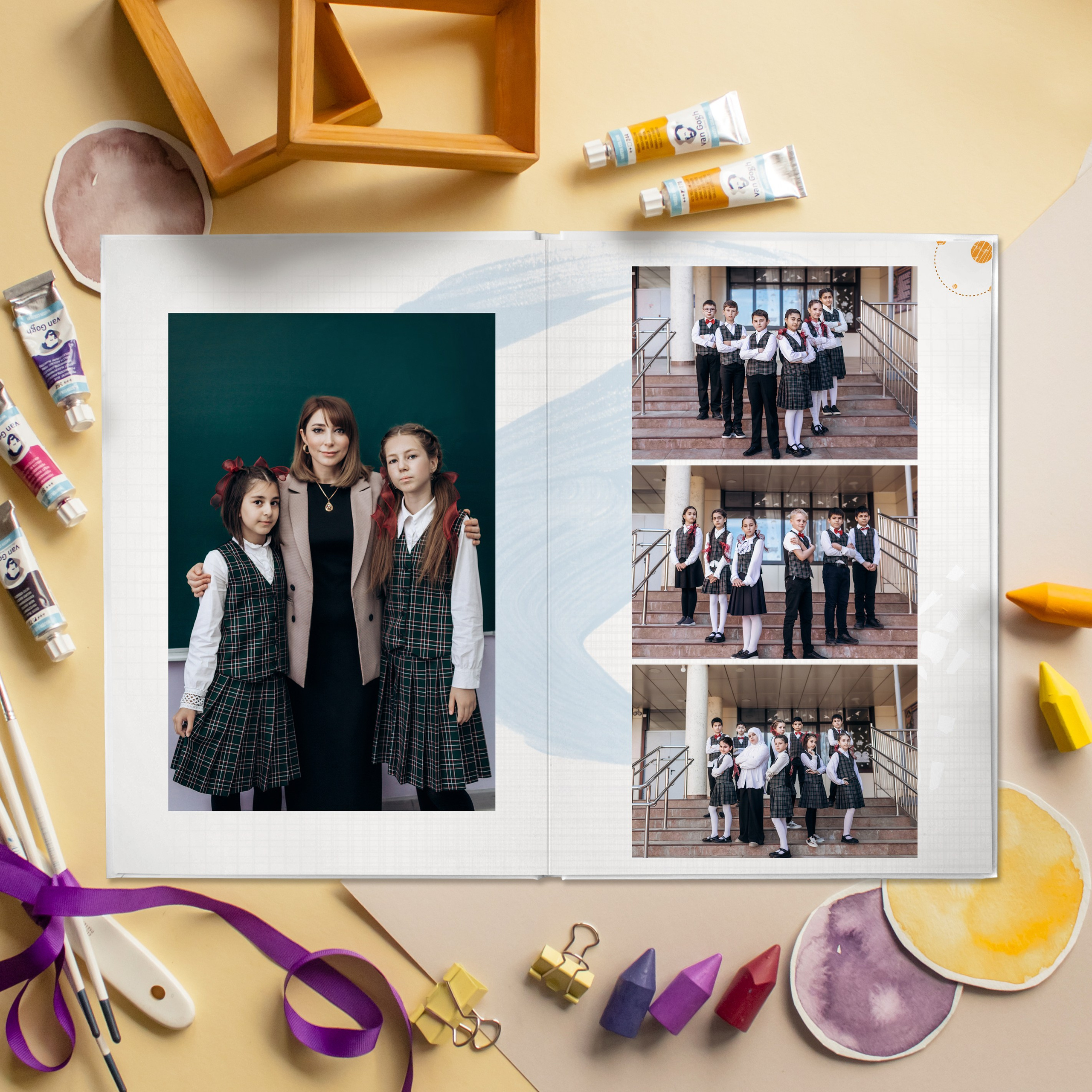 Прощай начальная школа. Дизайнер fotokniga_ast