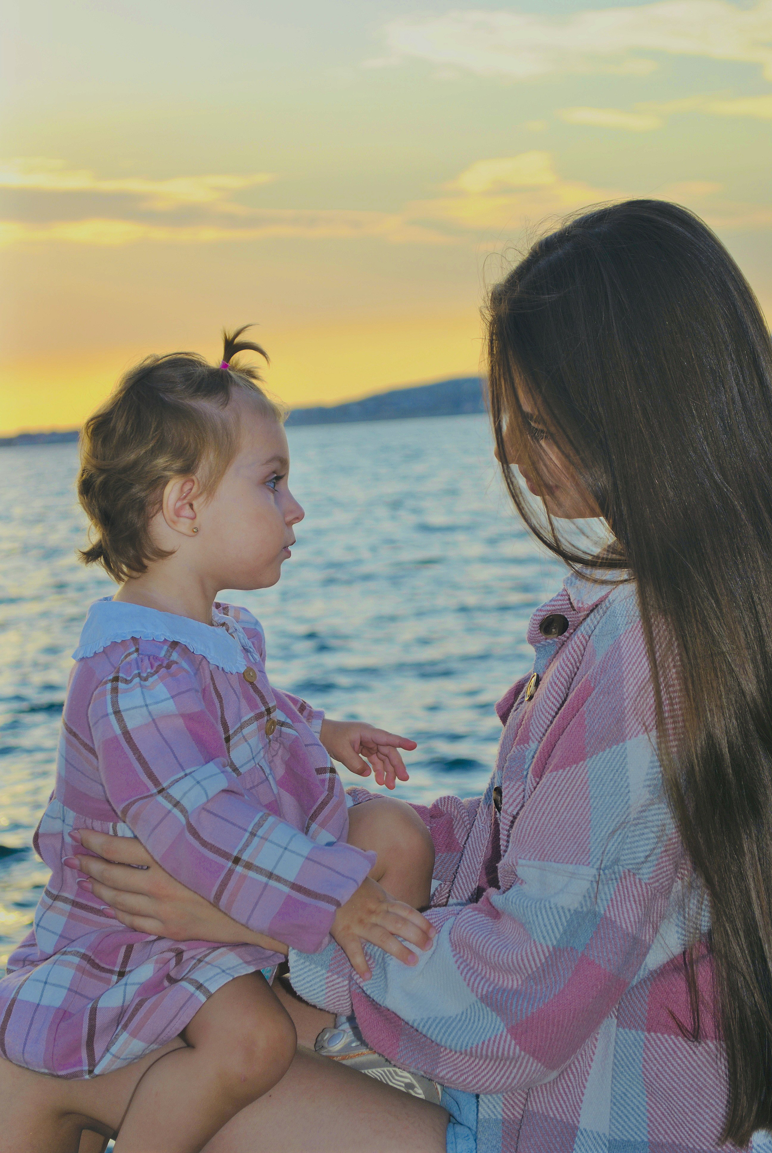 Анастасия и дочь. Фотограф Мария Мусаелян