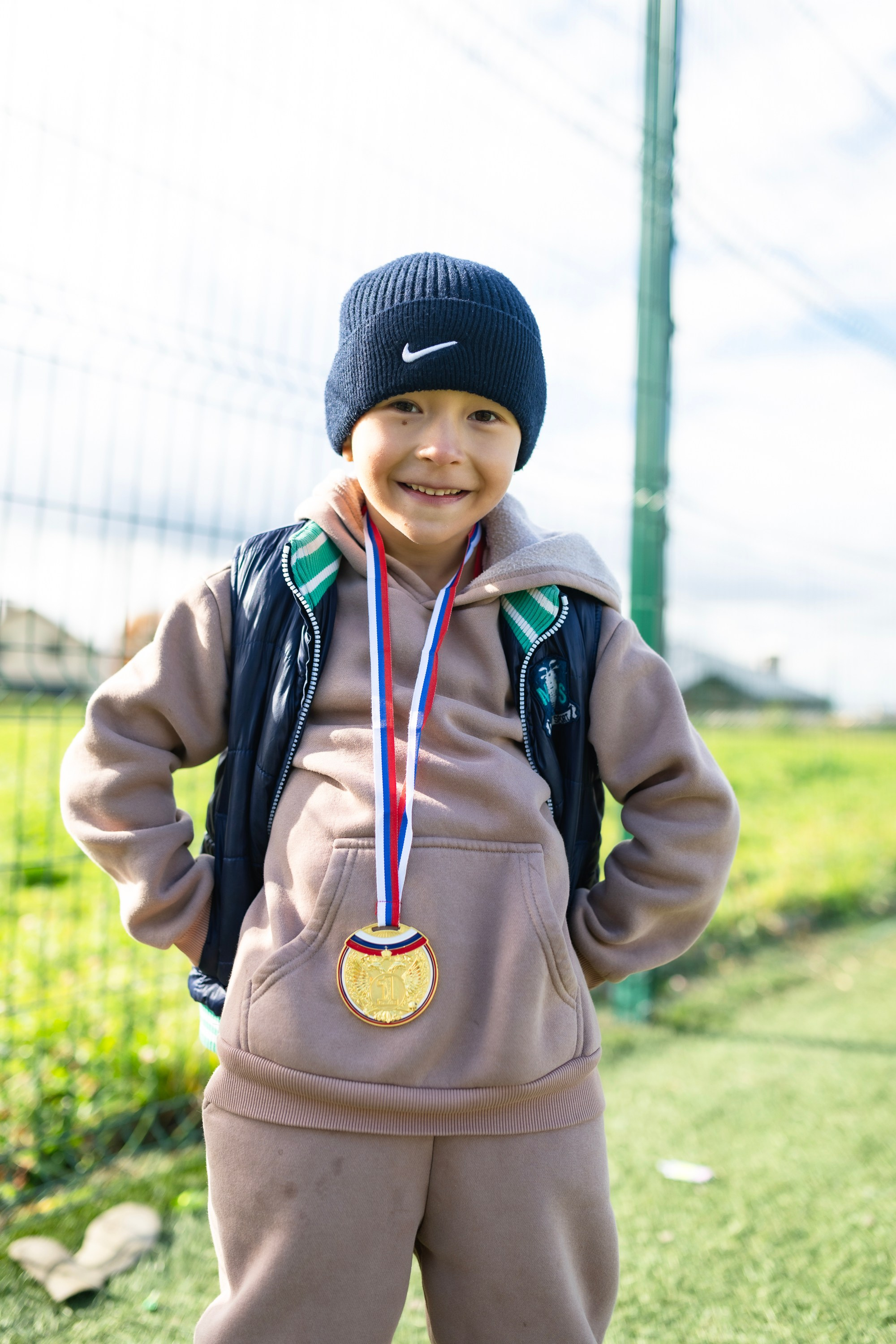 Детский футбол. Республика Татарстан, Высокогорский район, с. Высокая Гора. Свадебный фотограф в Казани, и Зеленодольске Радик Мухаметов