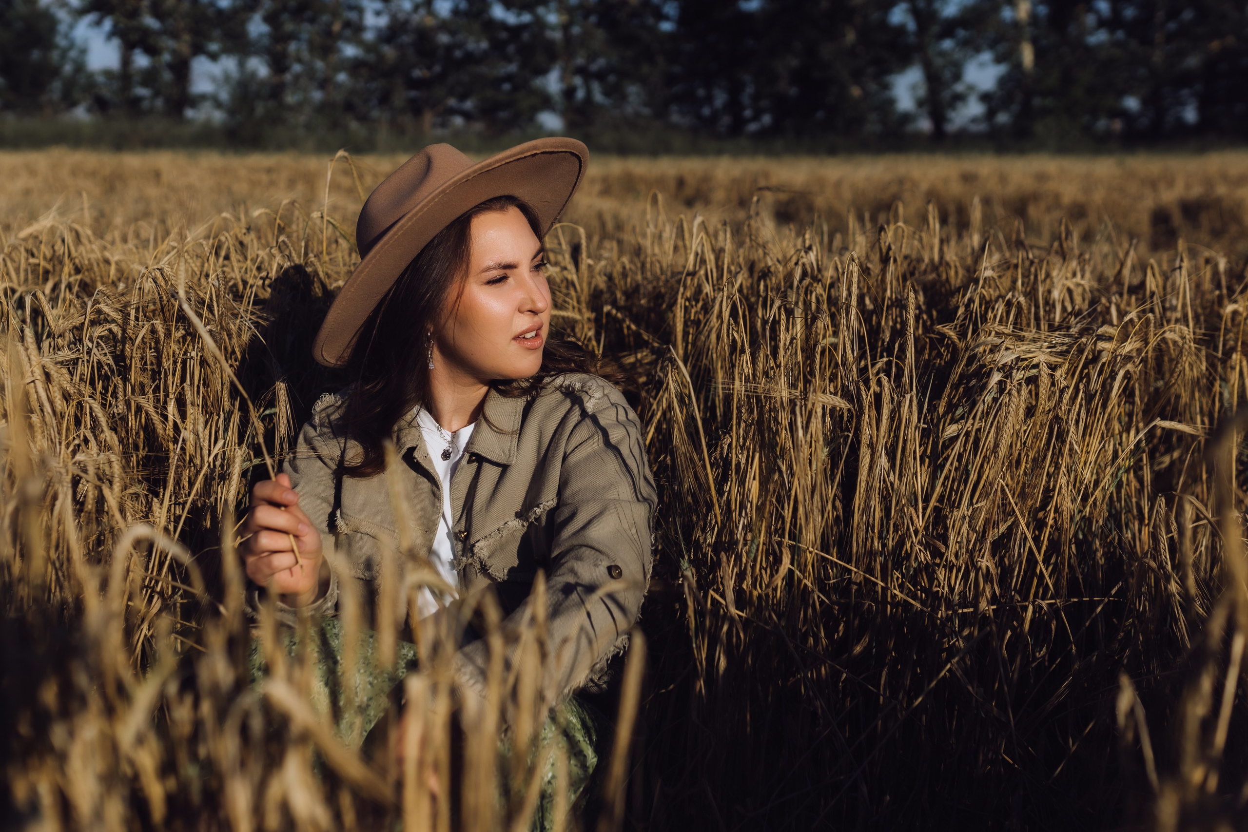 Фотосессия в поле. Фотограф Анна Шибанова Ангарск-Иркутск