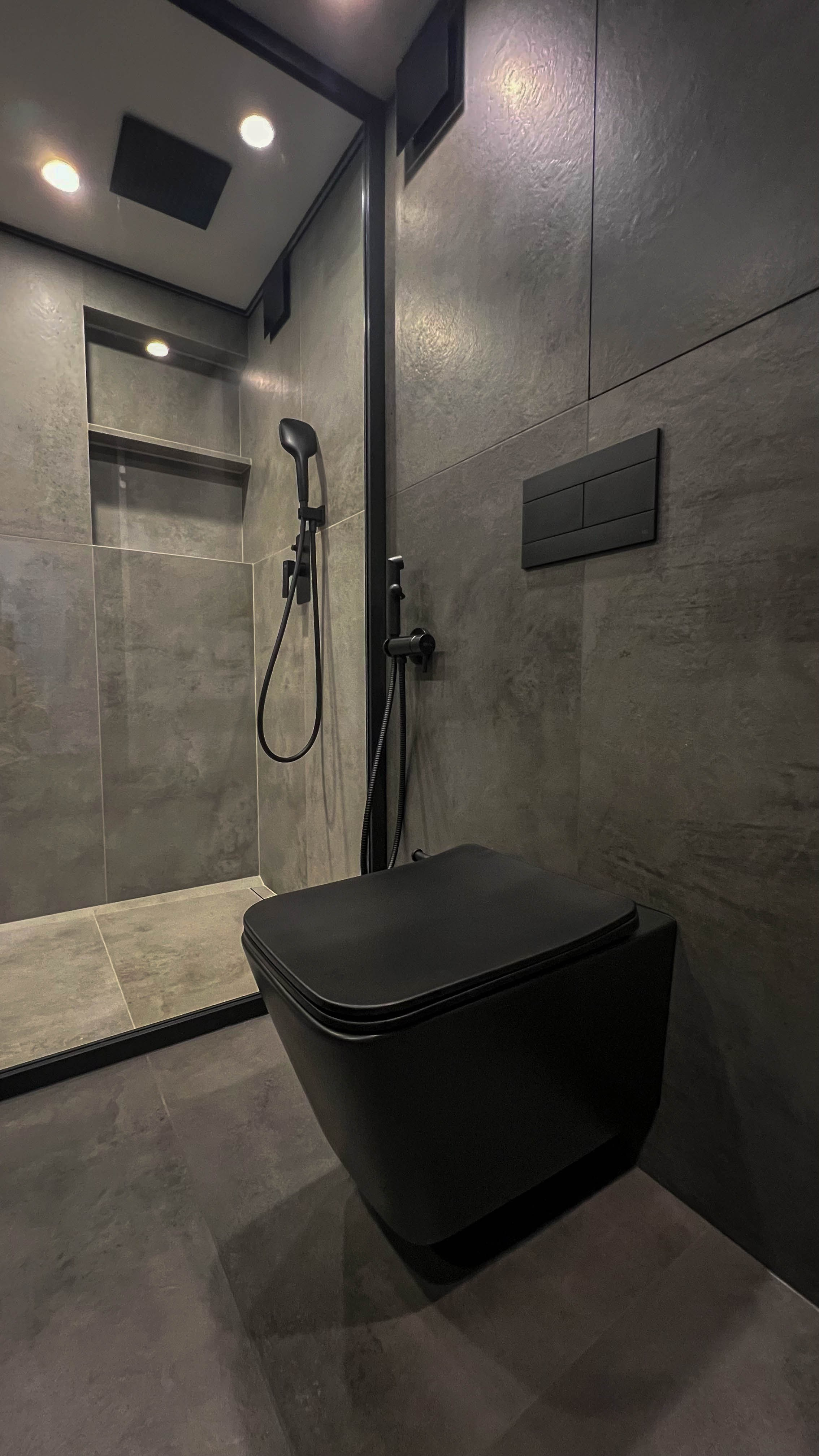 The apartment is on two levels. Fotograf Dmitrii Donets