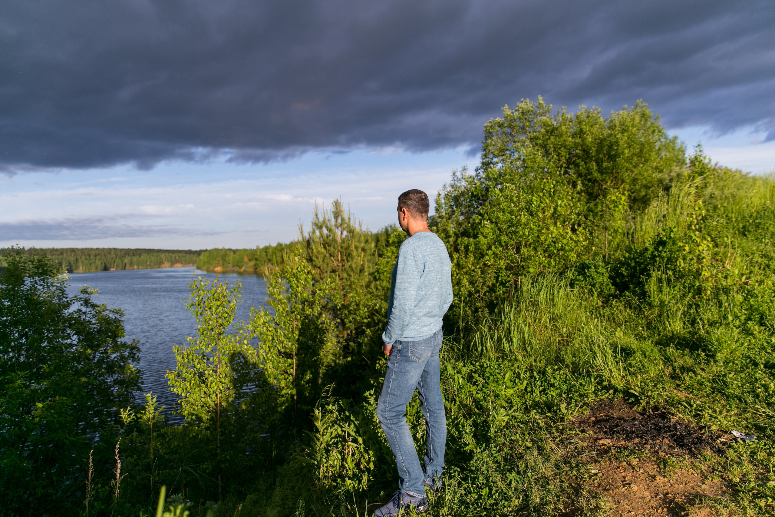 Мужская фотосессия — Сергей. СпиртЗавод, Амерьевский карьер город Щелково. Свадебный и семейный фотограф в Калуге Александра Борис