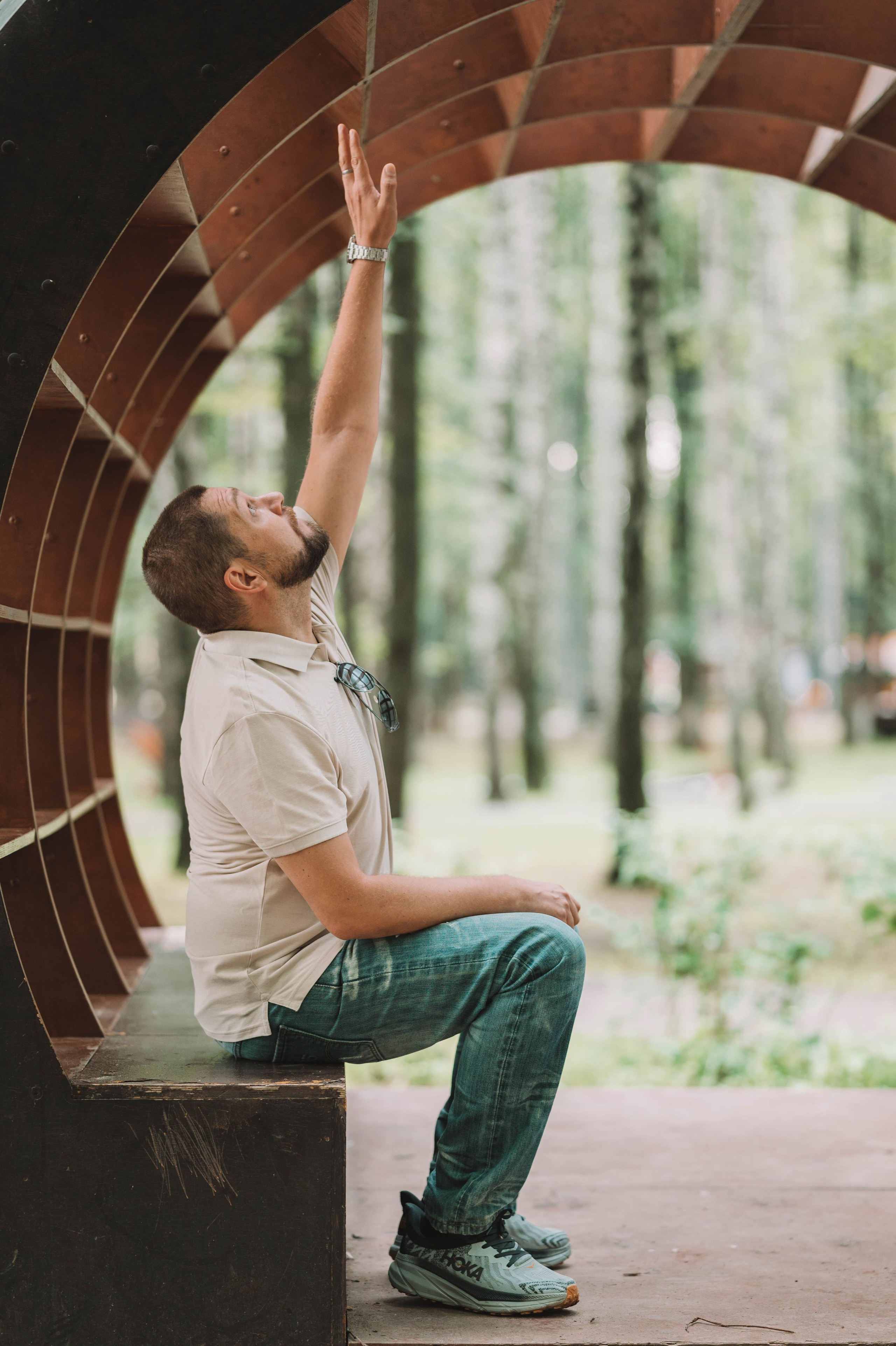 Прогулка с Андреем. Семейный и детский фотограф в Королеве, Москве и Московской области Строева Анастасия