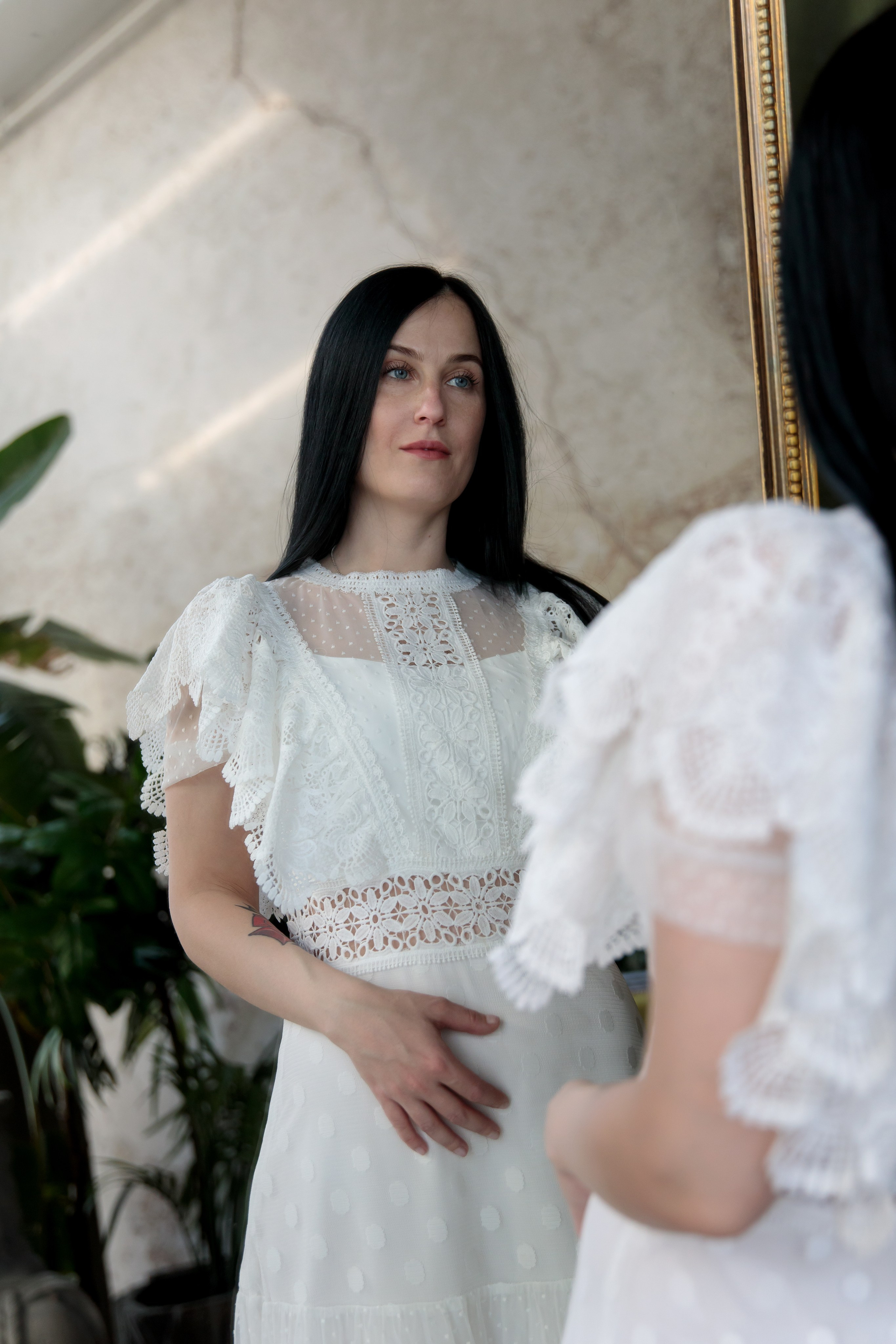 Ольга. Оранжерея. Фотограф в Москве Надуева Татьяна. Женский портрет, детский портрет, с