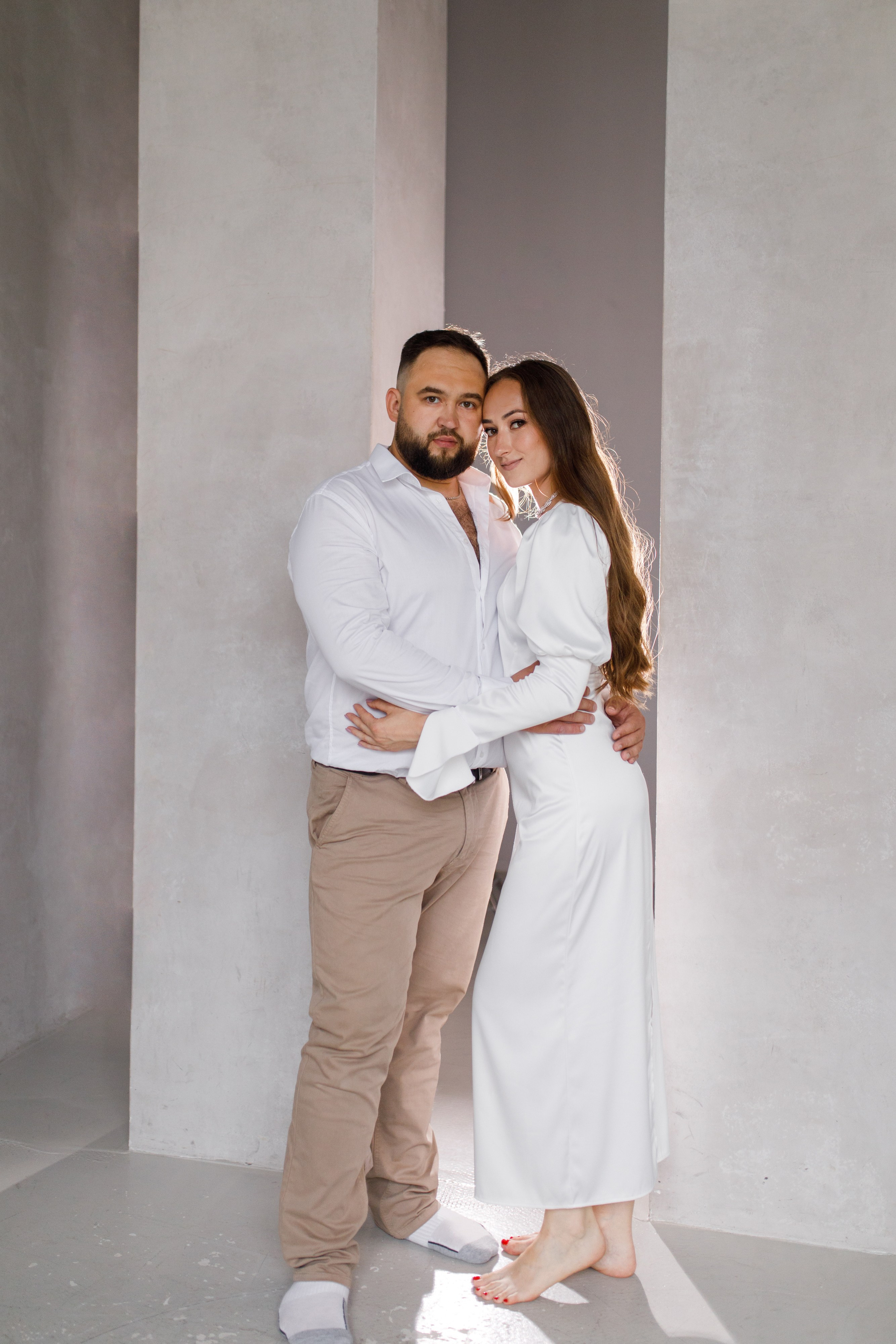 Семейная фотосессия в студии 2 года Валерии. Фотограф в Уфе Ирина Идрисова