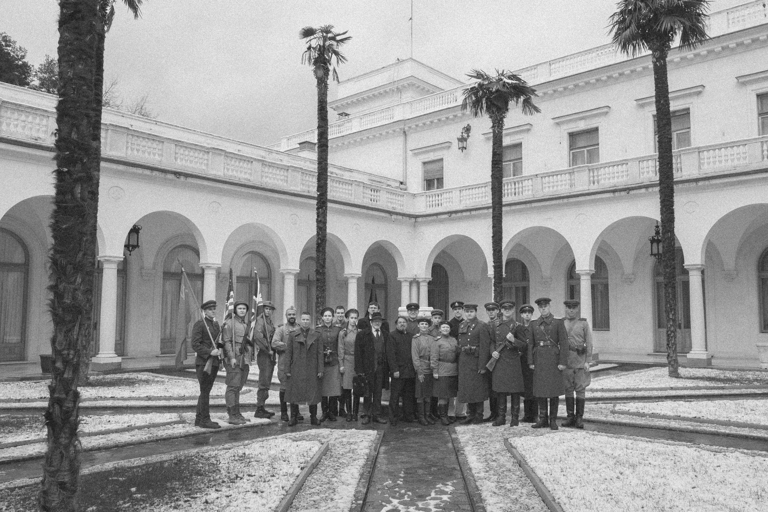 Реконструкция событий Ялтинской конференции 1945 г. Мария Кобзева, фотограф в Ялте, Крым