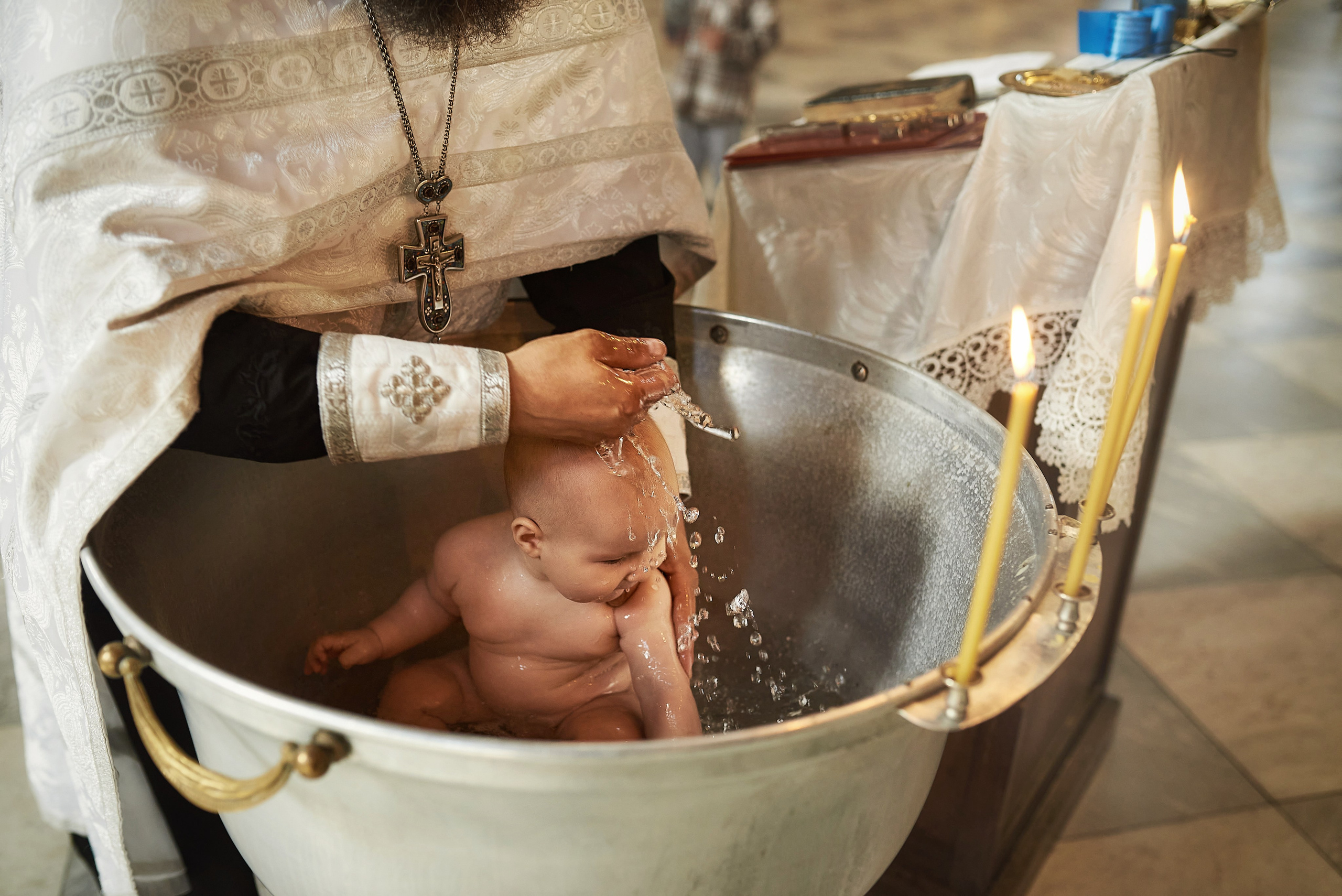 Двойное крещение в Новочеркасском соборе. Семейный фотограф в Ростове-на-Дону Татьяна Литвинова