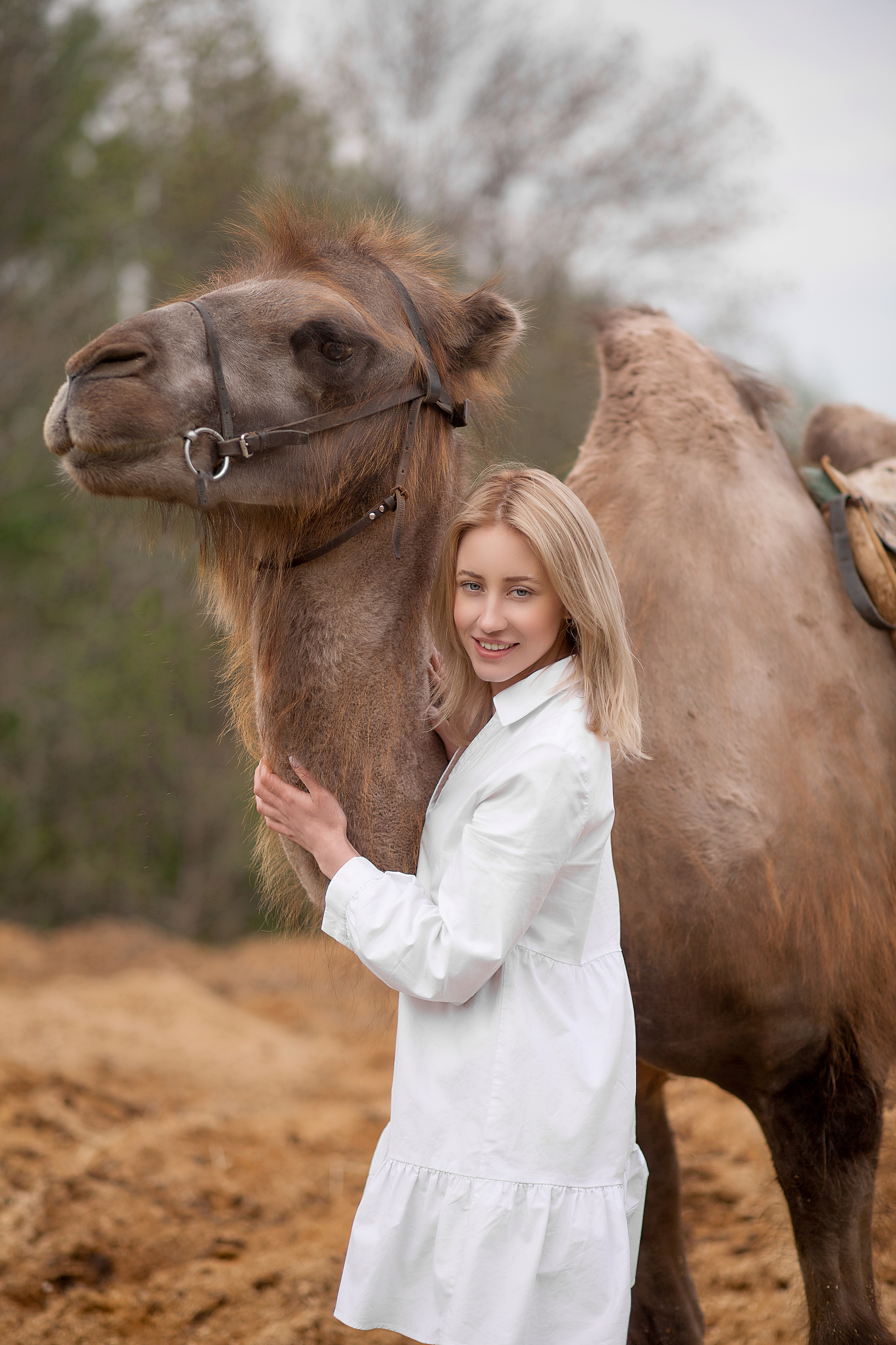 Оксана и Жасмин. Фотосессия с лошадьми в Нижнем Новгороде