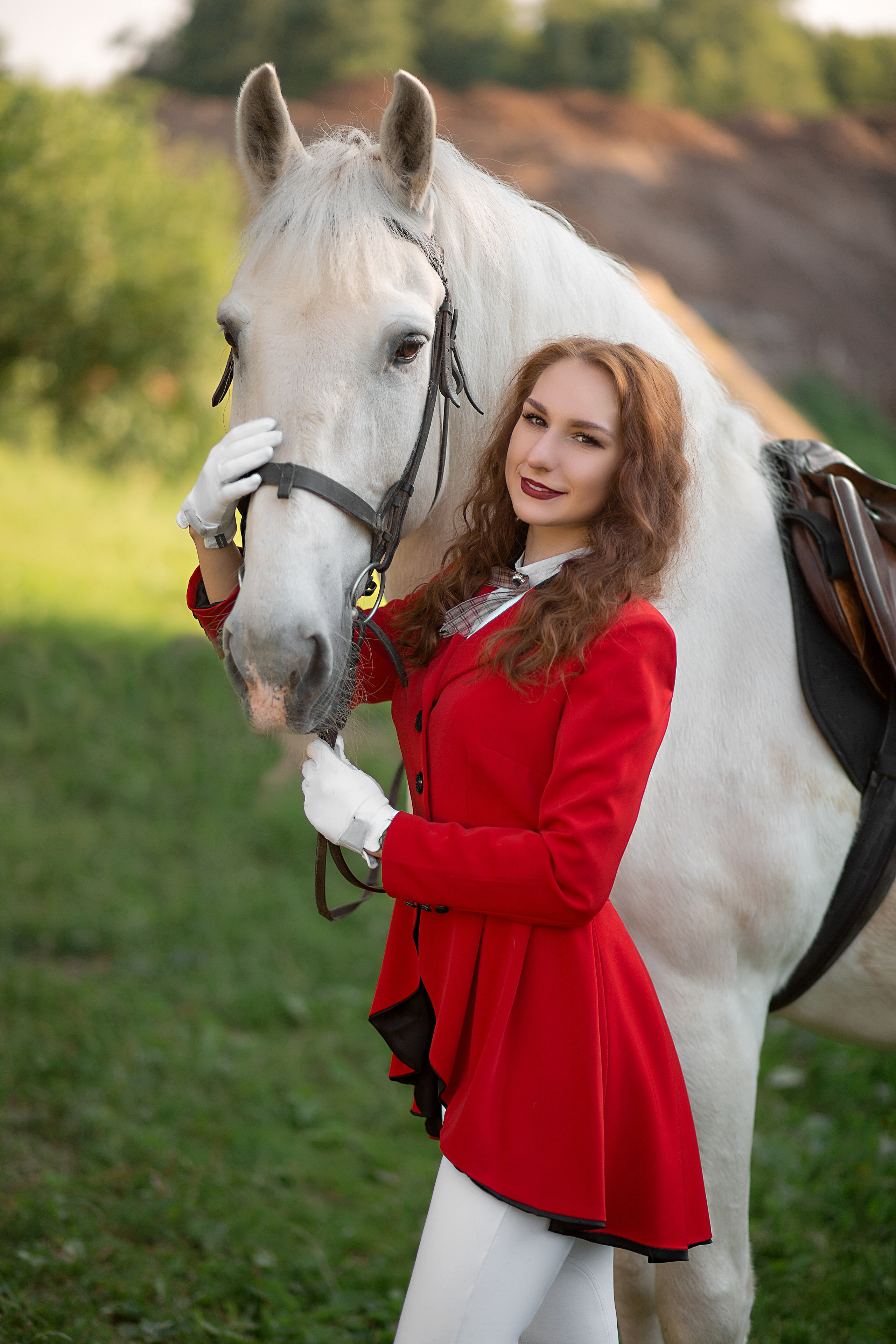 Анна И Воробей. Фотосессия с лошадьми в Нижнем Новгороде