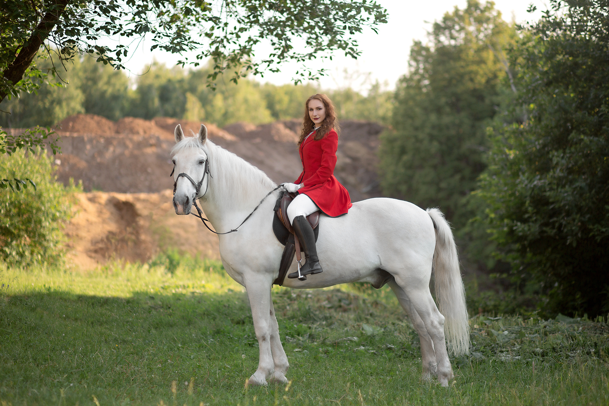 Анна И Воробей. Фотосессия с лошадьми в Нижнем Новгороде