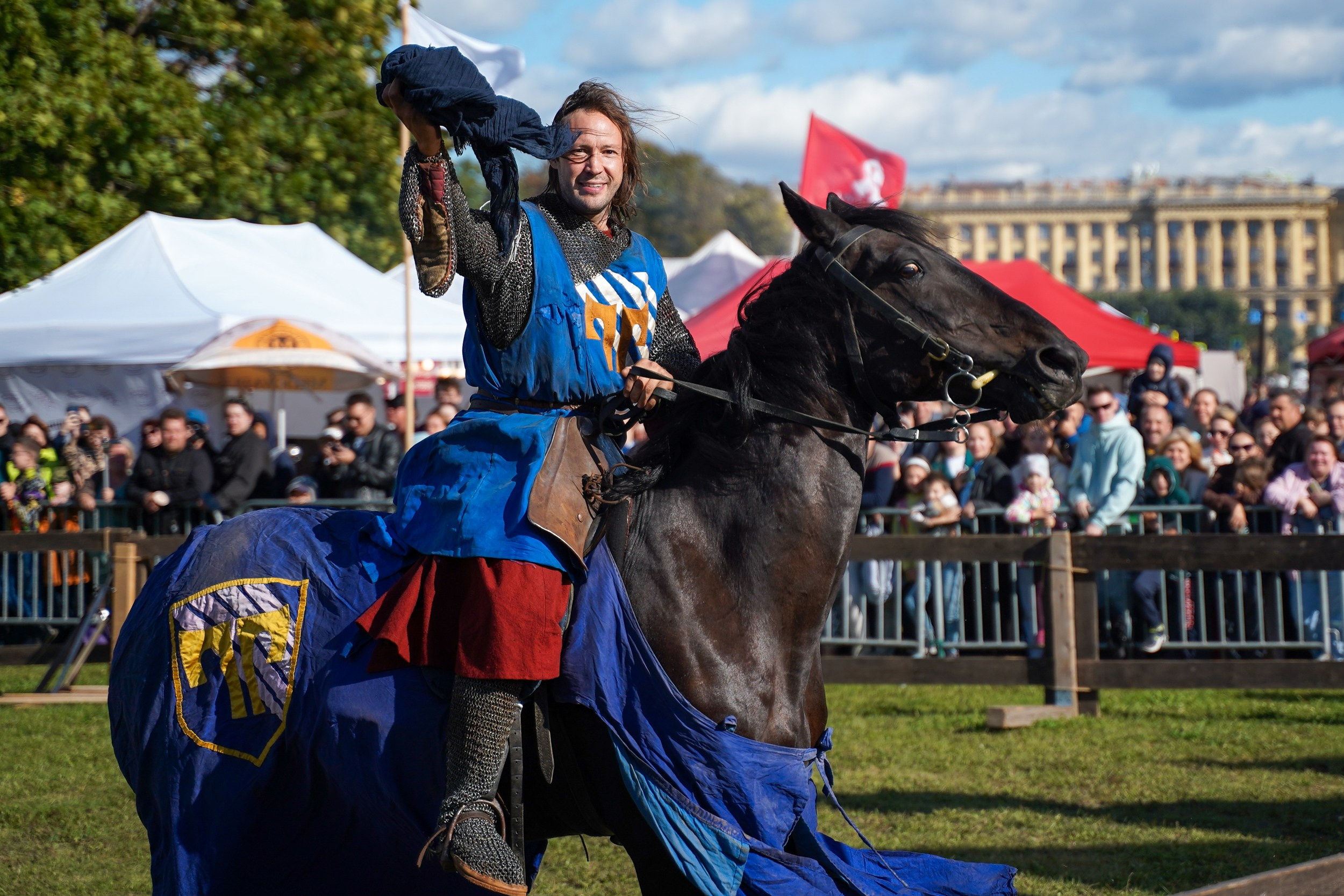 Рыцарский турнир в рамках фестиваля «Битва на Неве» Санкт-Петербург 2024 г. Фотограф-анималист, портретный фотограф в Чебоксарах Мария Садыкова