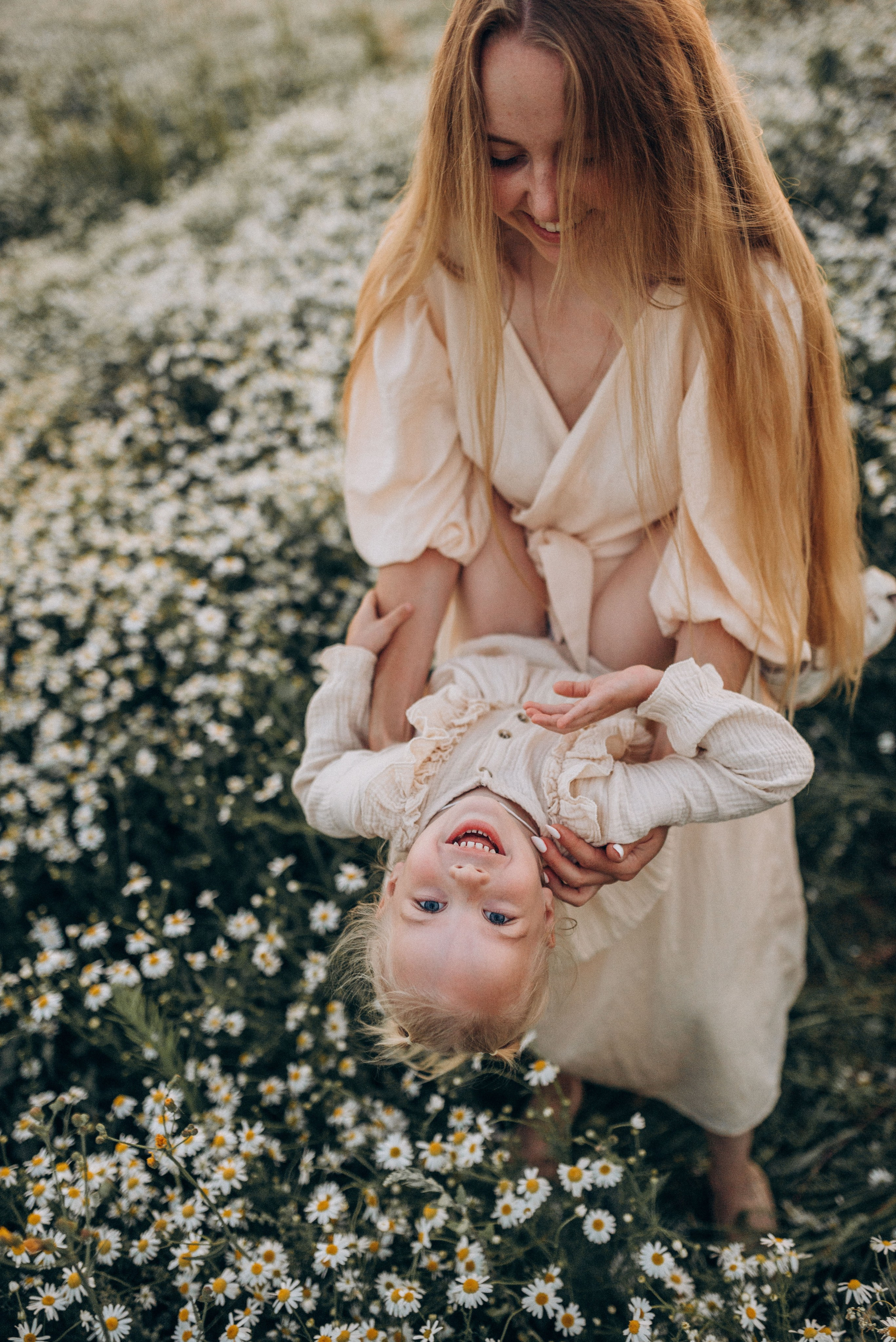 Закат в ромашках. Семейный фотограф в Домодедово и Москве Елена Пичугина