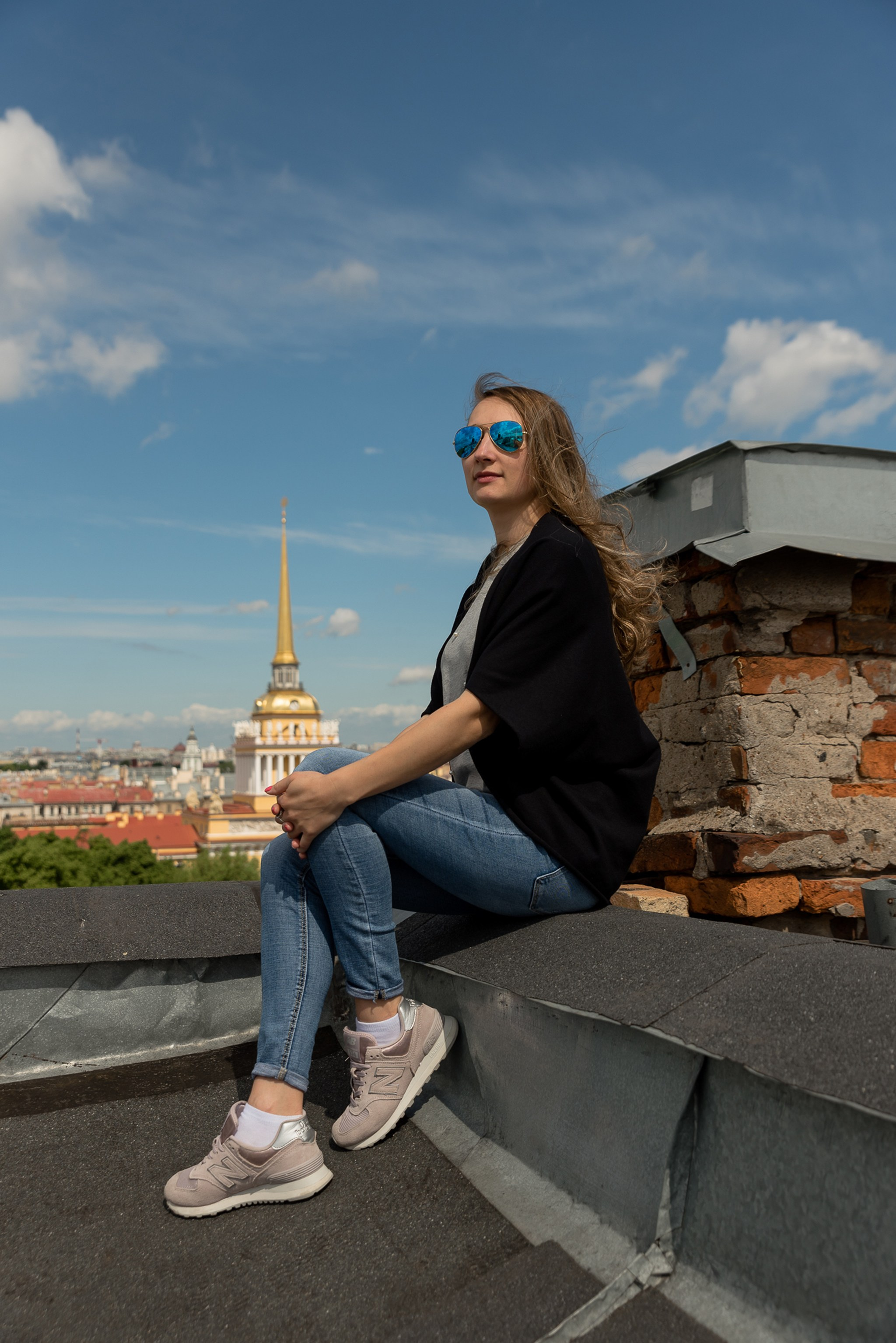 Крыша у Исаакиевского собора. Свадебный и семейный фотограф из Санкт-Петербурга Климов Анатолий