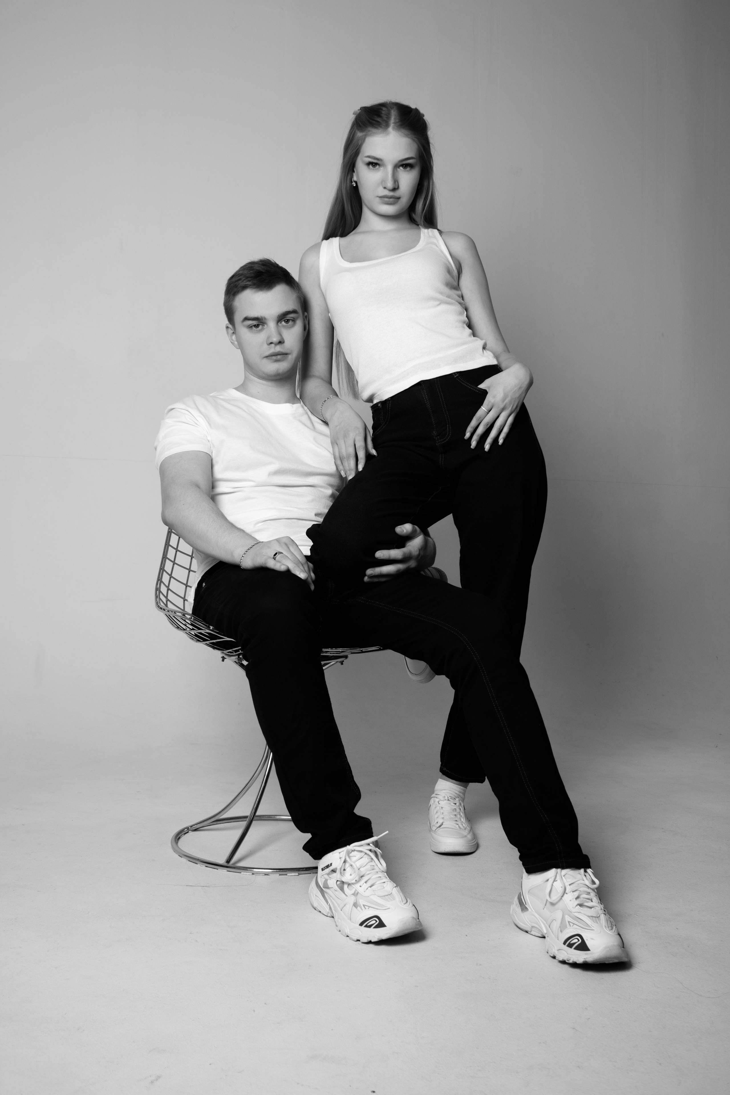 стильная парная фотосессия