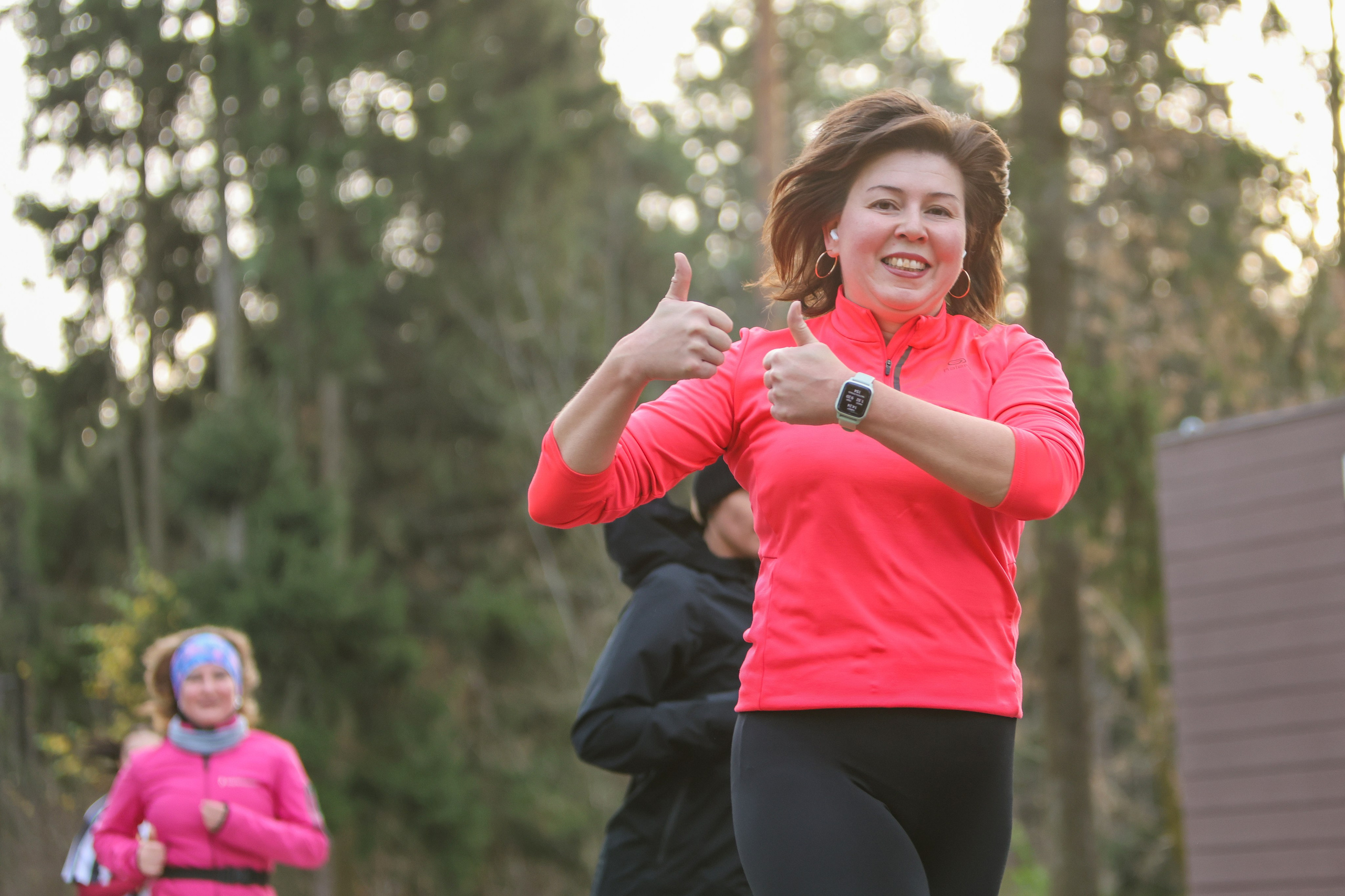 5 вёрст в Пестовском парке (Балашиха), 08.11.25. Фотограф Сергей Ловкий