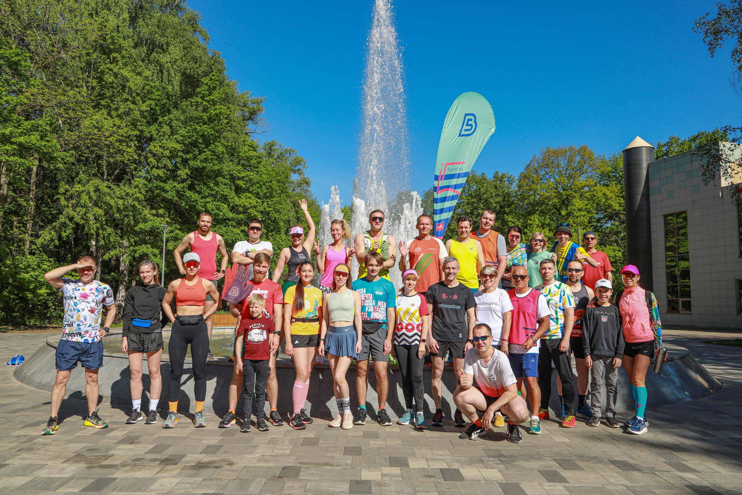 Французские гости на 5 вёрсты в Химках, 25.05.24 г. Фотограф Сергей Ловкий