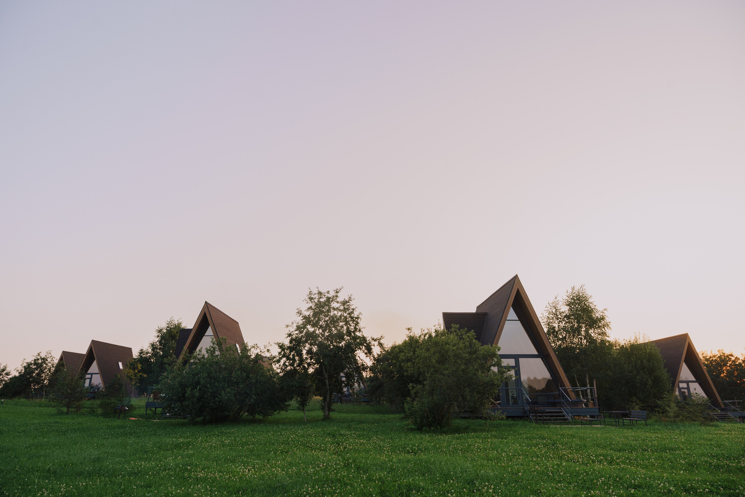 Глемпинг Трофимов берег Москва