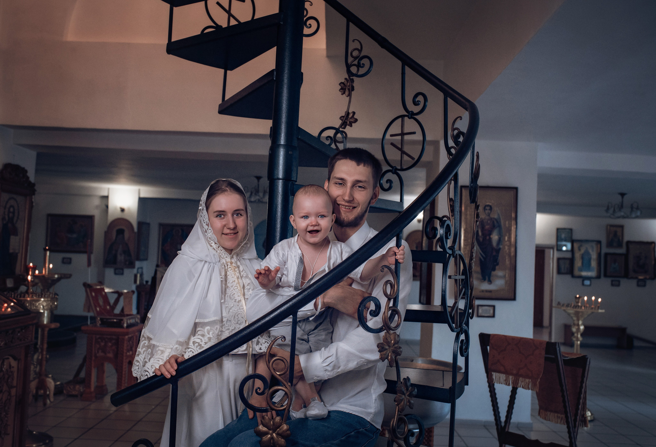 Фото крещения в Красноярске. Фотографы крещения/венчания  Красноярск Татьяна и Вячеслав Переваловы