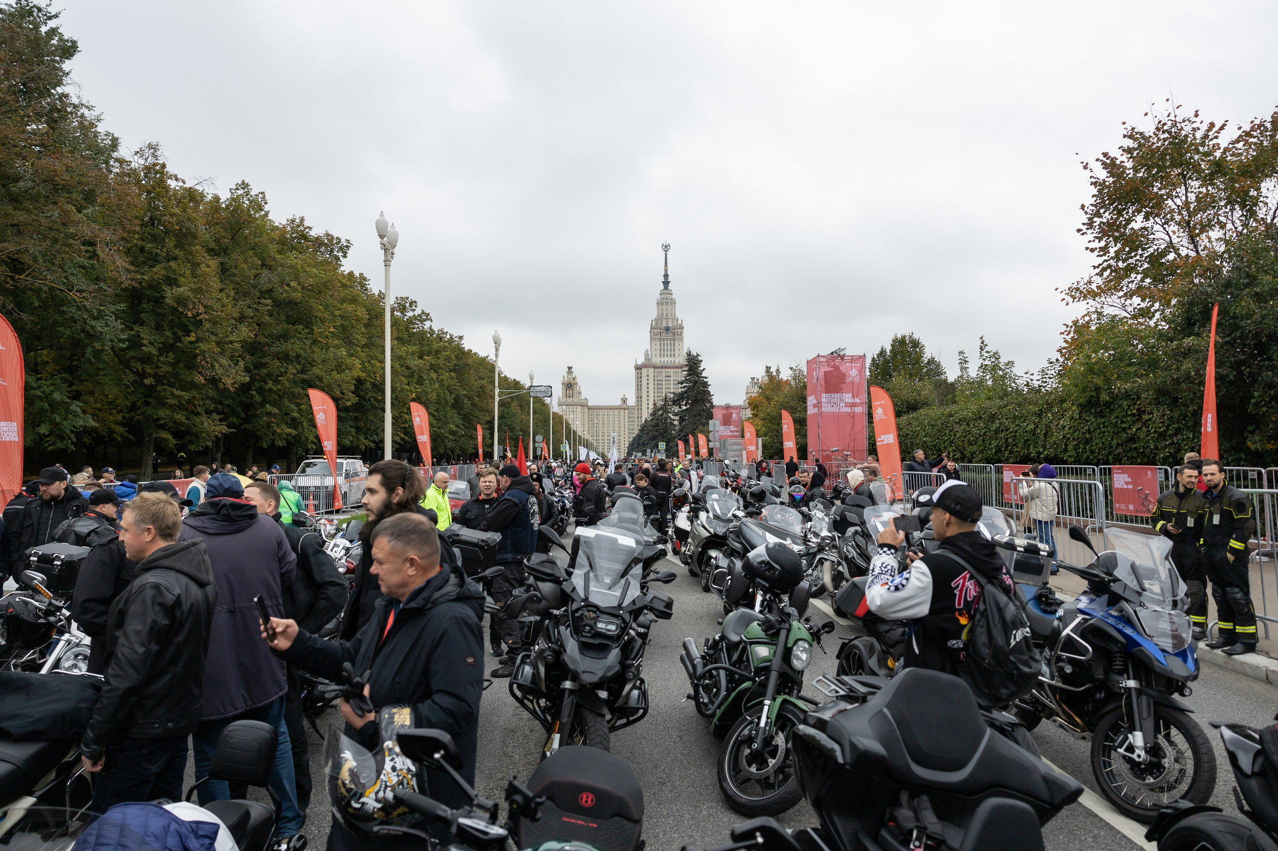 13-й Московский Мотофестиваль. Фотограф Владимир Охрименко
