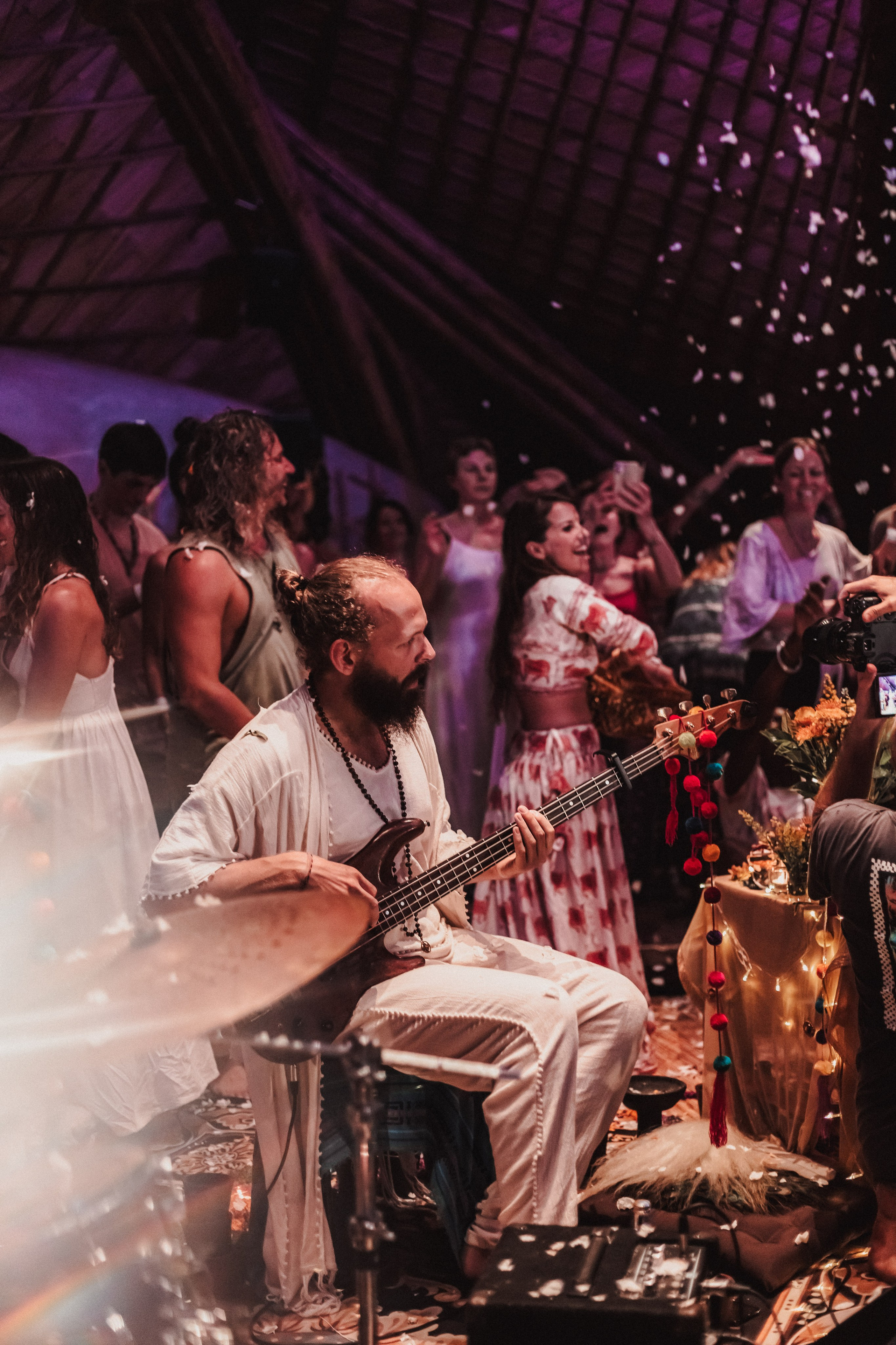 Hanuman Project kirtan at Alchemy march. Mariam Bagdasaryan