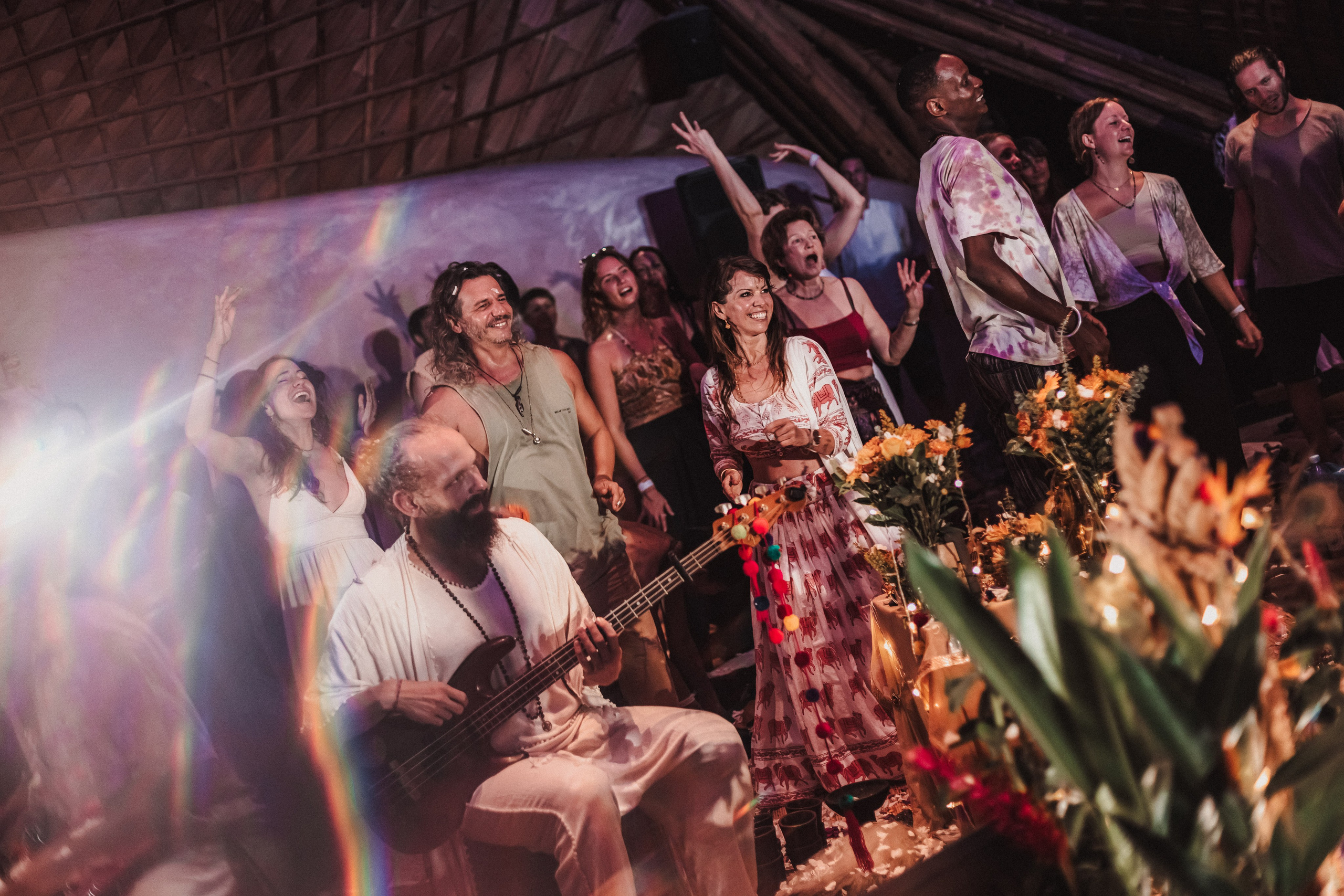 Hanuman Project kirtan at Alchemy march. Mariam Bagdasaryan