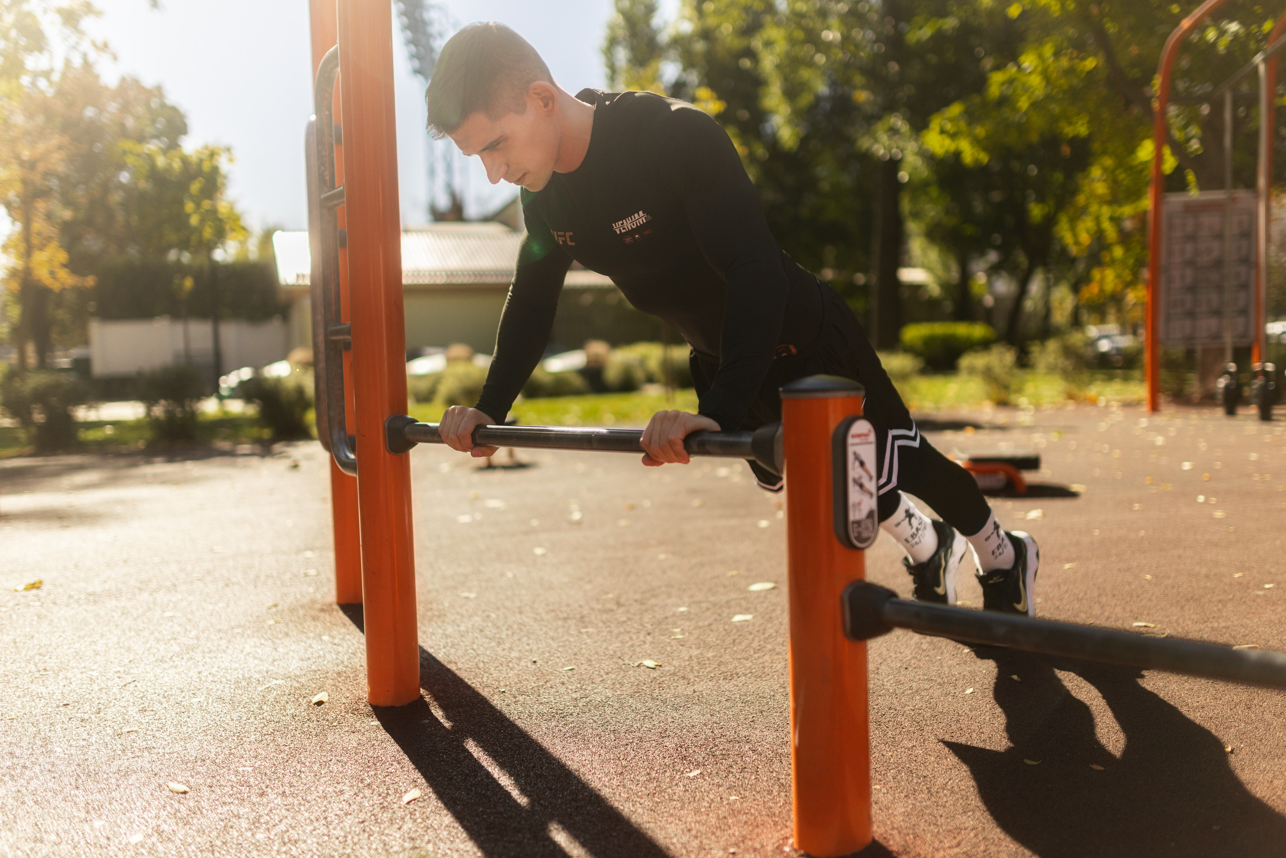 Фотосет на спортплощадке с Владом для контента. Дмитрий Шульгин, портретный фотограф в Воронеже