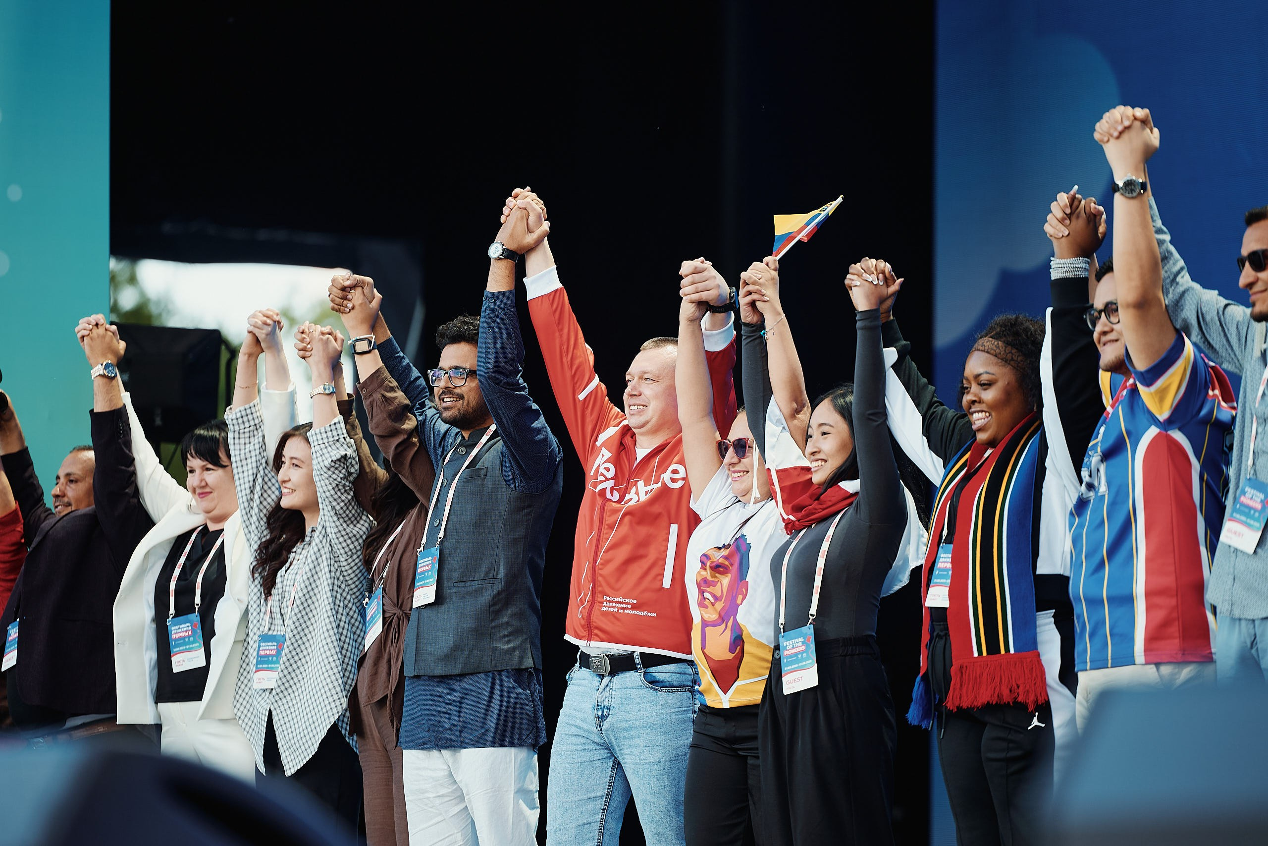 Фестиваль Движения Первых 2025. Репортажная съемка в Москве