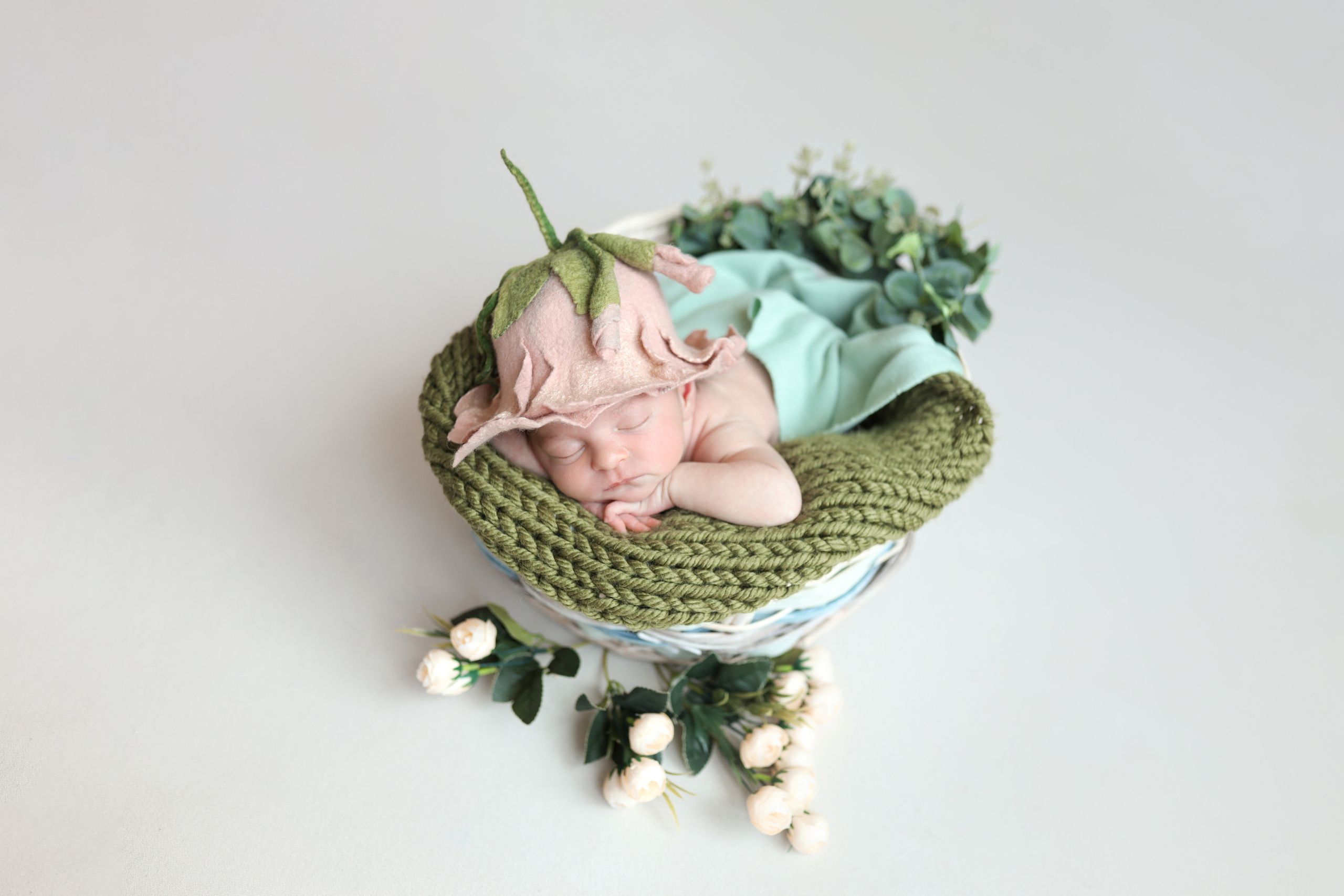 Анютка. Фотосессия новорожденного Москва