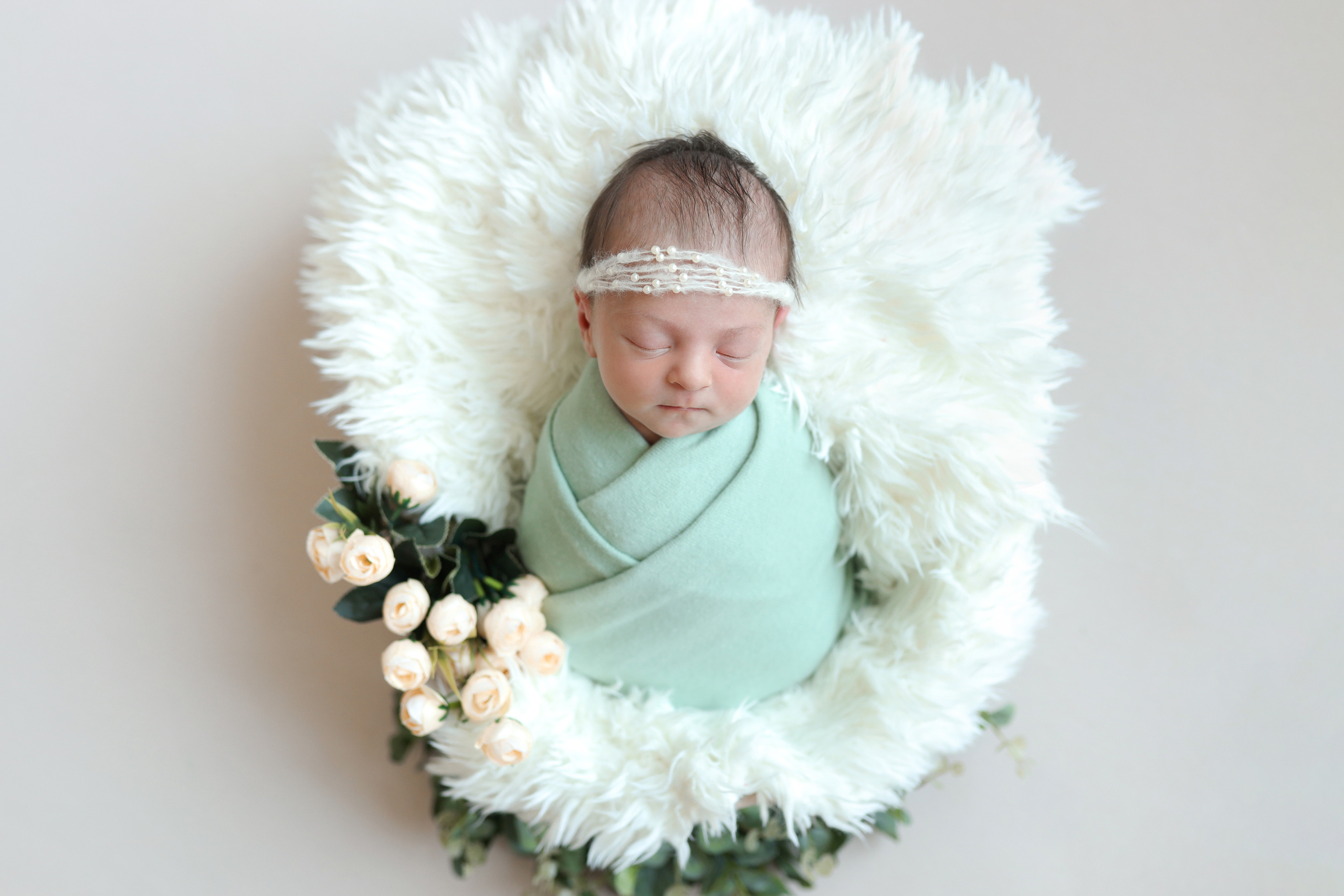 Анютка. Фотосессия новорожденного Москва