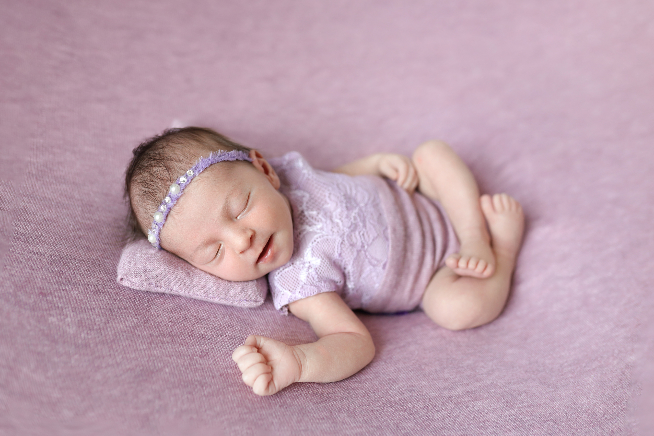 Анютка. Фотосессия новорожденного Москва