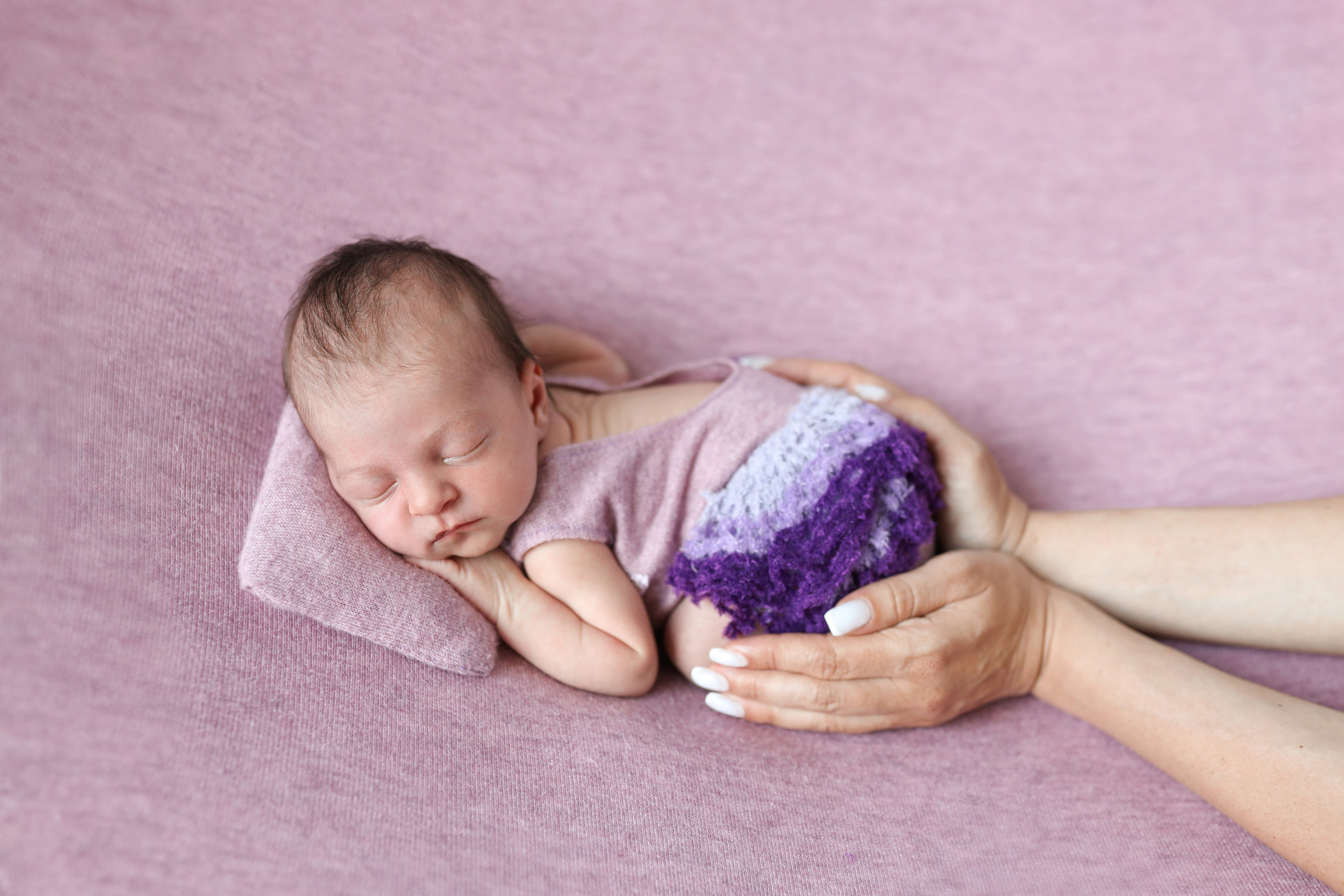 Анютка. Фотосессия новорожденного Москва